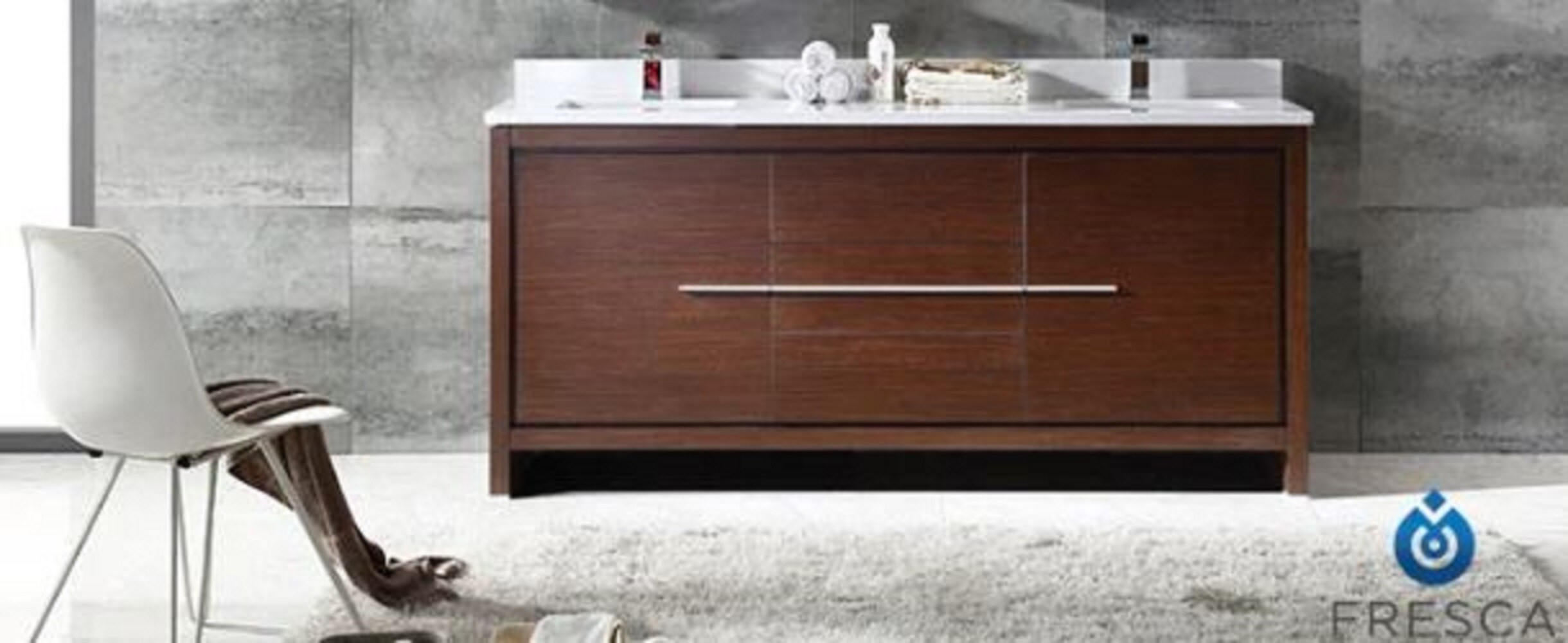 Fresca FCB8172WG-CWH-U Bath-Vanity-Combo - View #7