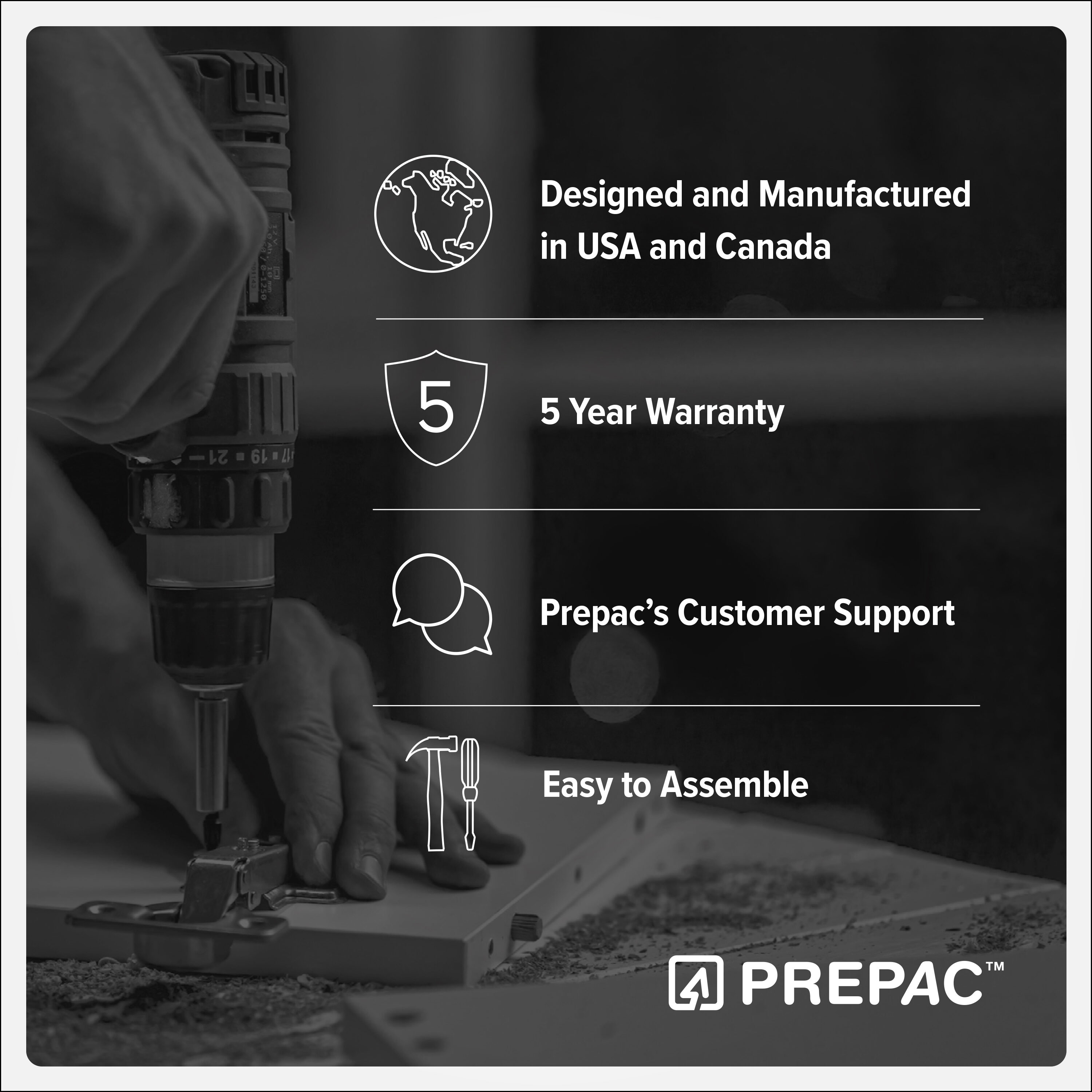 Prepac BES-2464 Dining-Kitchen-Storarge - View #8