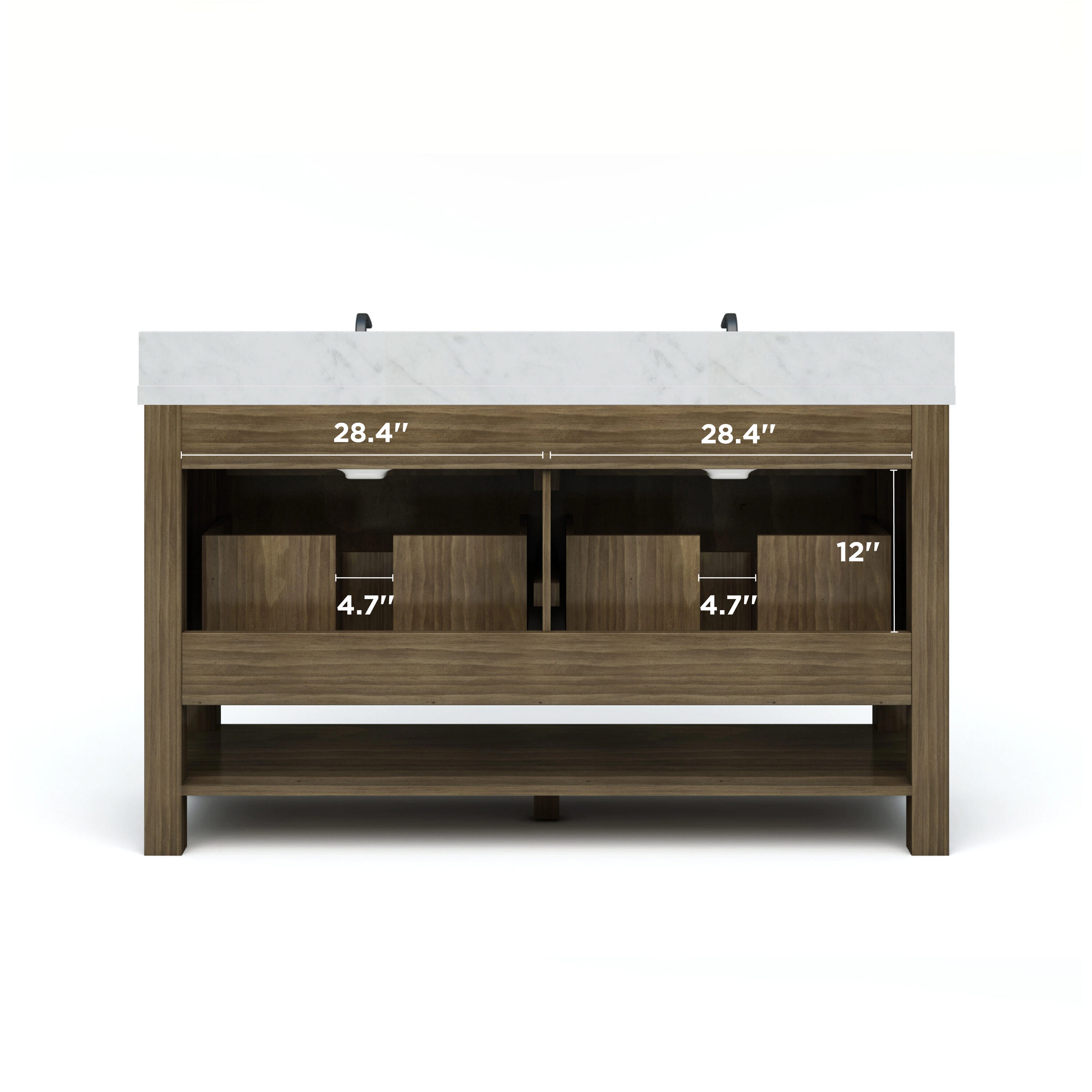 allen + roth WSLW60IFV Bath-Vanity-Combo - View #14