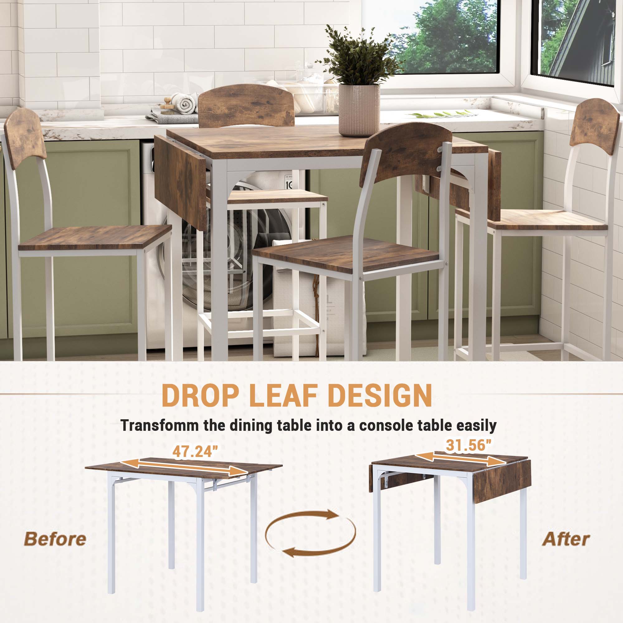 Fun Orange FUN25DS13 Dining-Sets - View #2