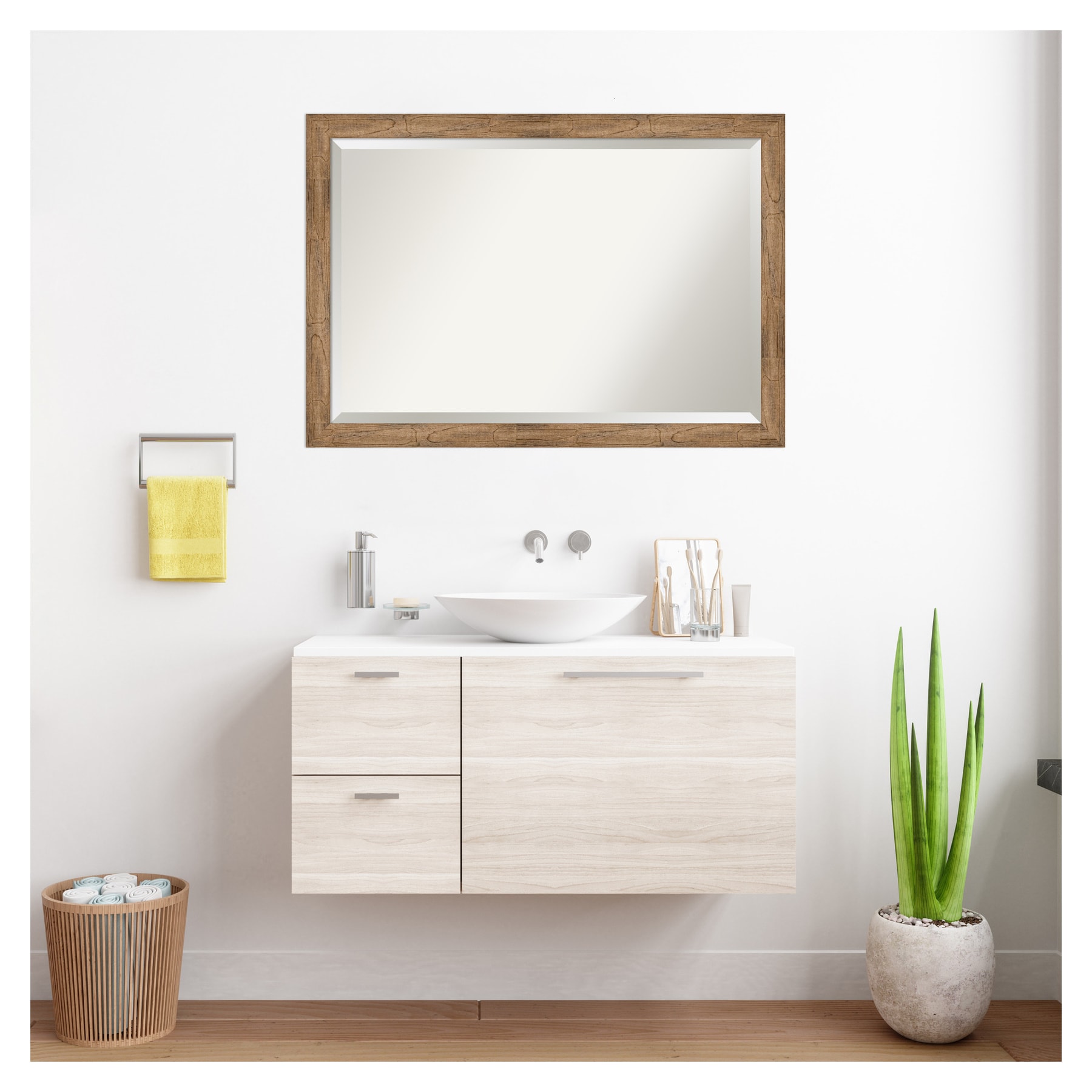 Amanti Art DSW4093322 Framed-Bath-Mirrors - View #5