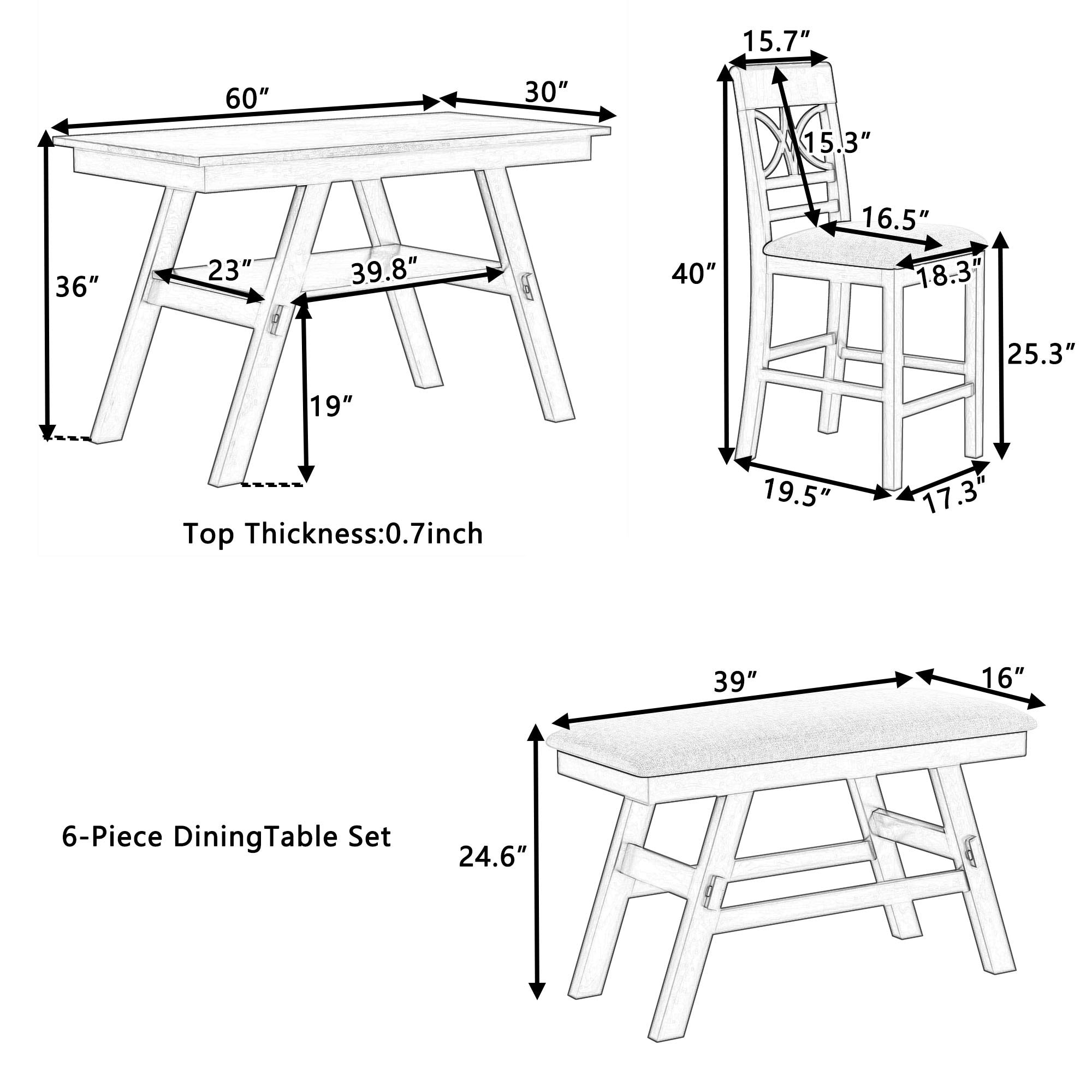 Bybafun YA0100296 Dining-Sets - View #2