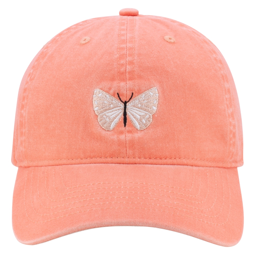 Infinity Brands Women's Coral Cotton Baseball Cap in the Hats