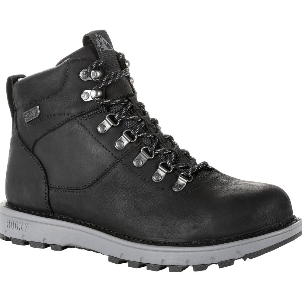 Rocky Mens Black Waterproof Outdoor Boots Size: 10.5 Wide in the ...