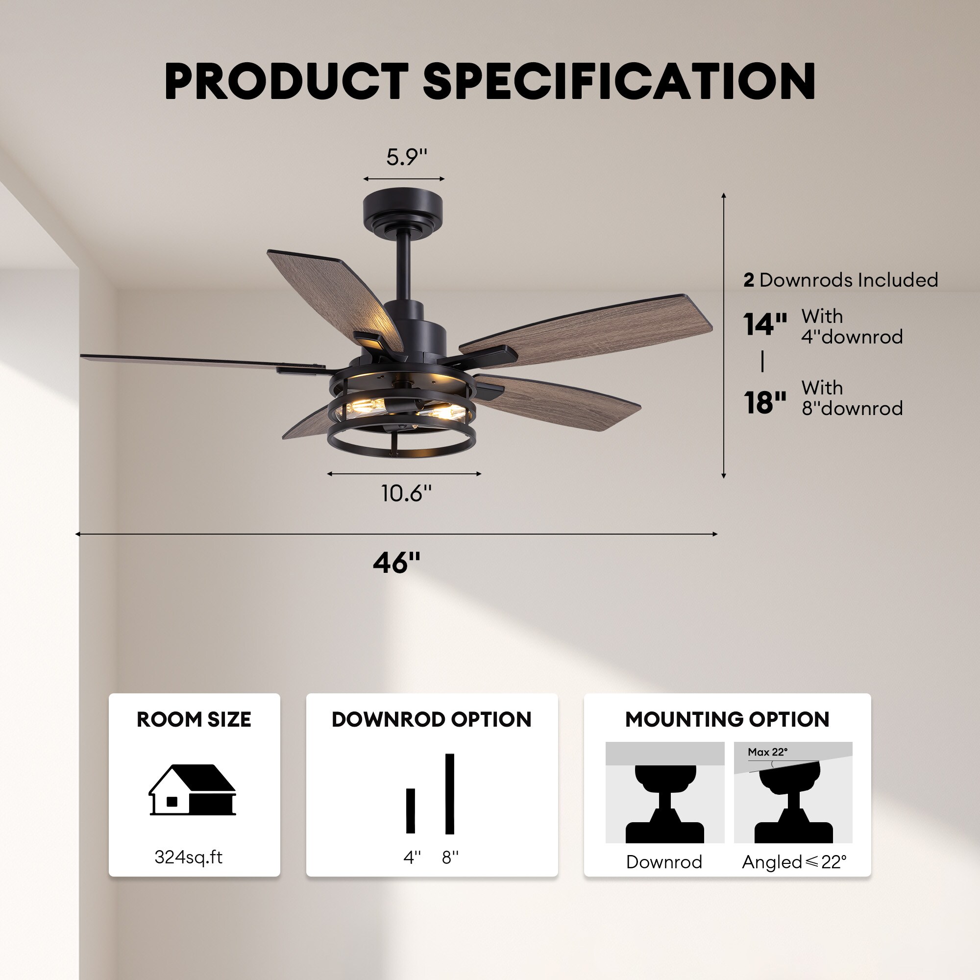 SILJOY FS-8837D-46-01 Ceiling-Fans - View #11