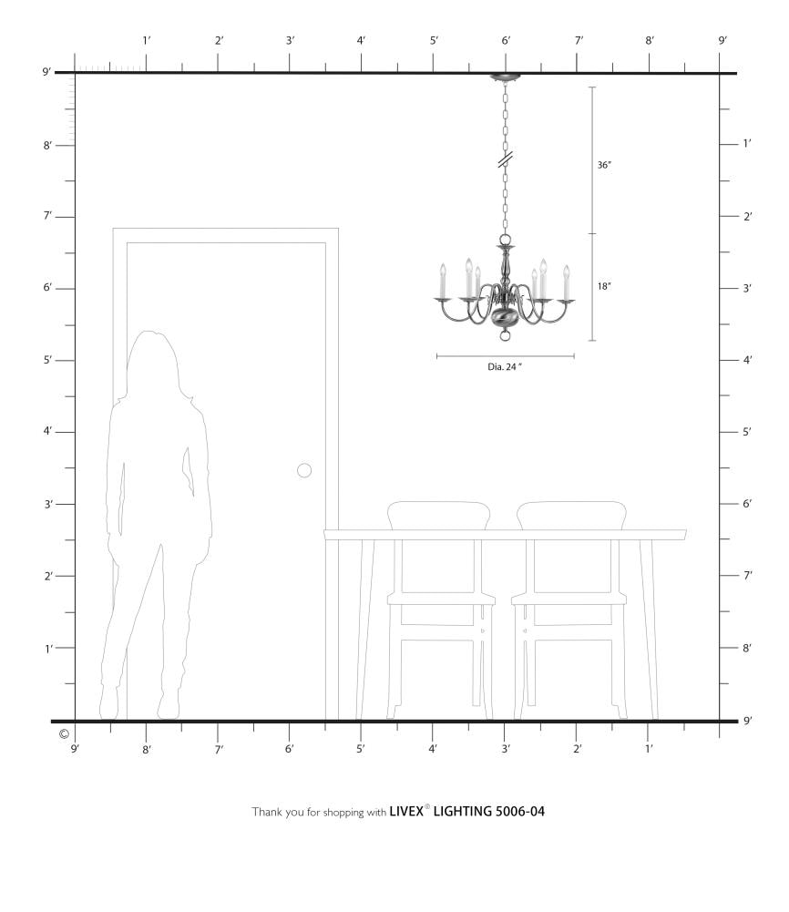 Livex Lighting 5006-04 b090015 - View #11