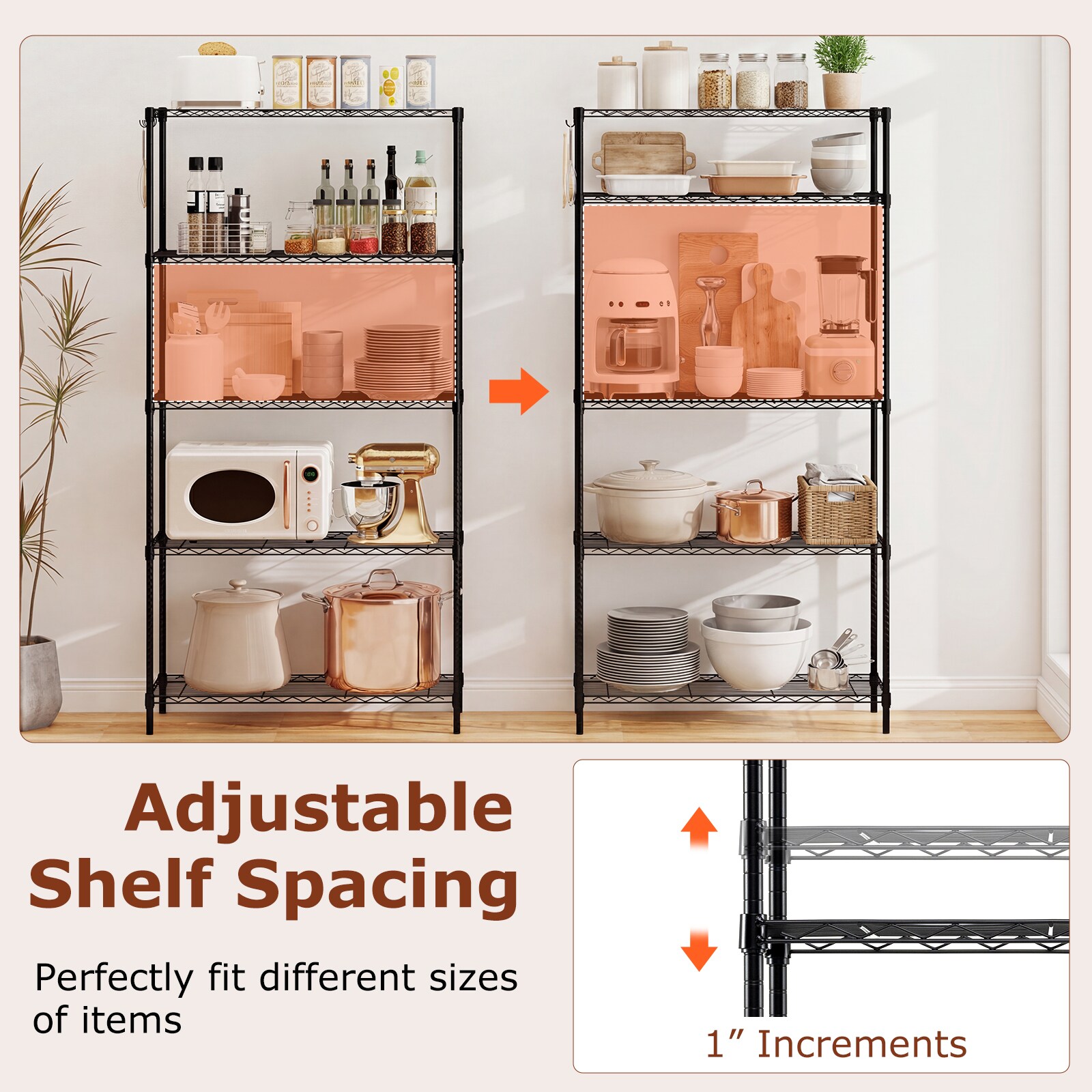 Slickblue D-CO-KD18531VJ Free-Standing-Shelving - View #4