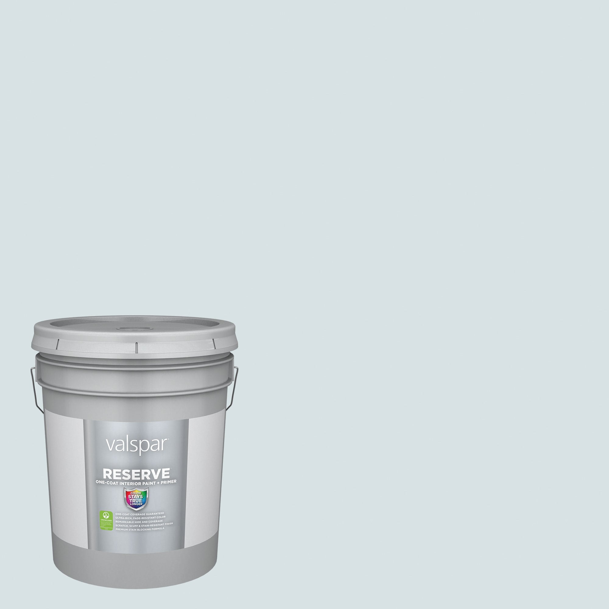 Valspar 4007-5A-2916586 Reserve Satin Ice Rink Blue 4007-5A Latex Interior Paint Paint + Primer ( 5-gallon )