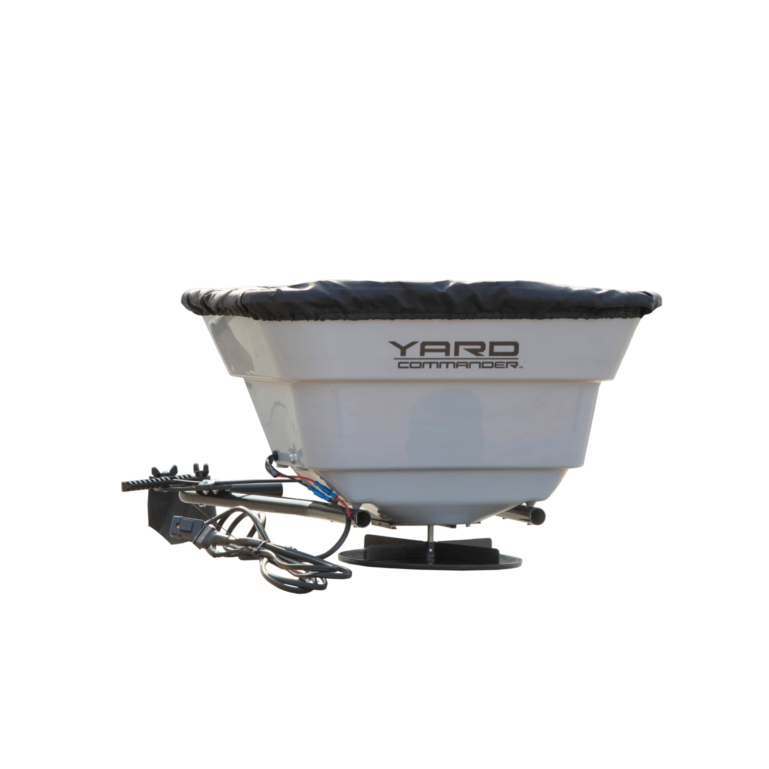 Yard Commander YTL-140-282 80-lb Broadcast Compatible with Ice Melt, Salt, Fertilizer, Seed Spreader