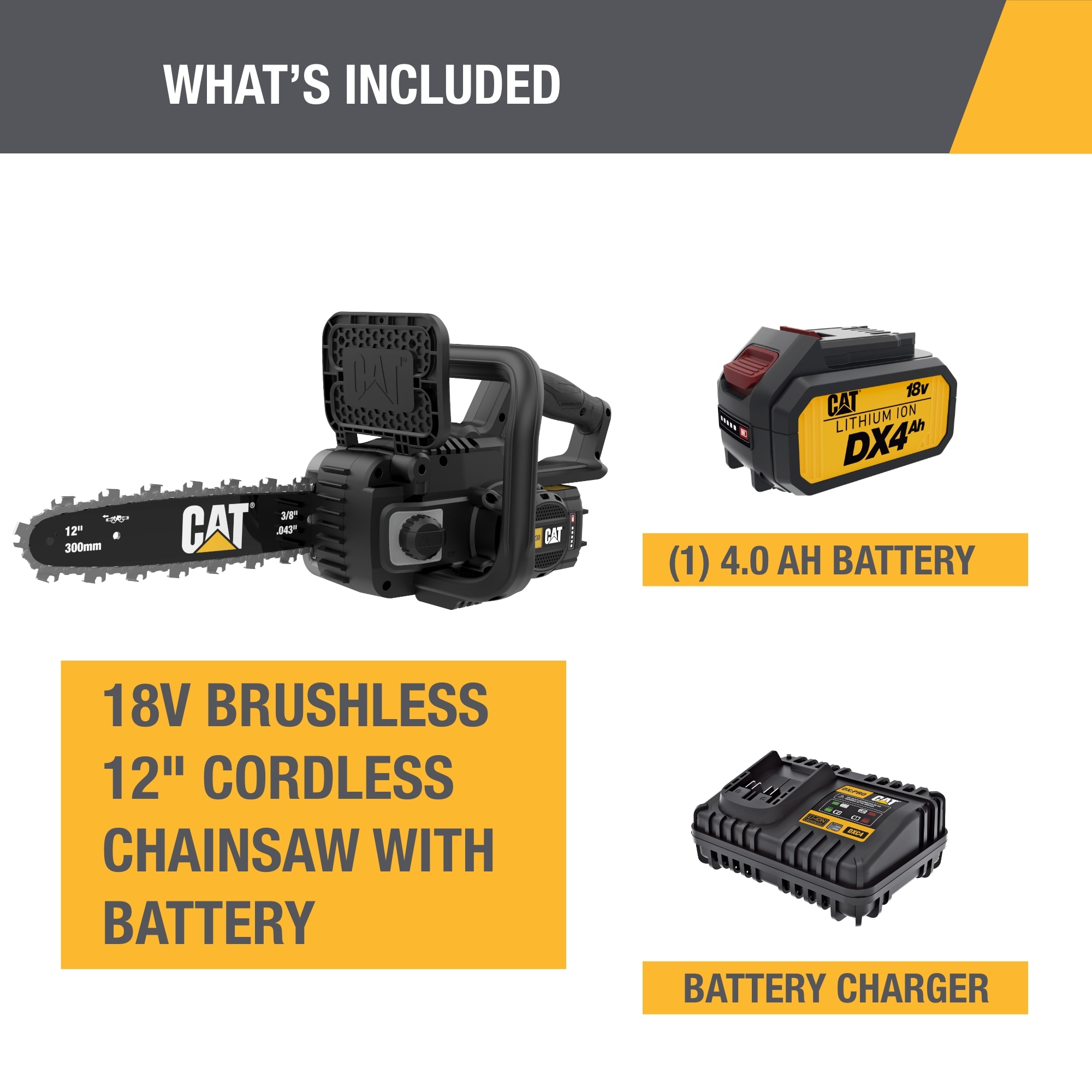 CAT DG230 Cordless-Chainsaw - View #11