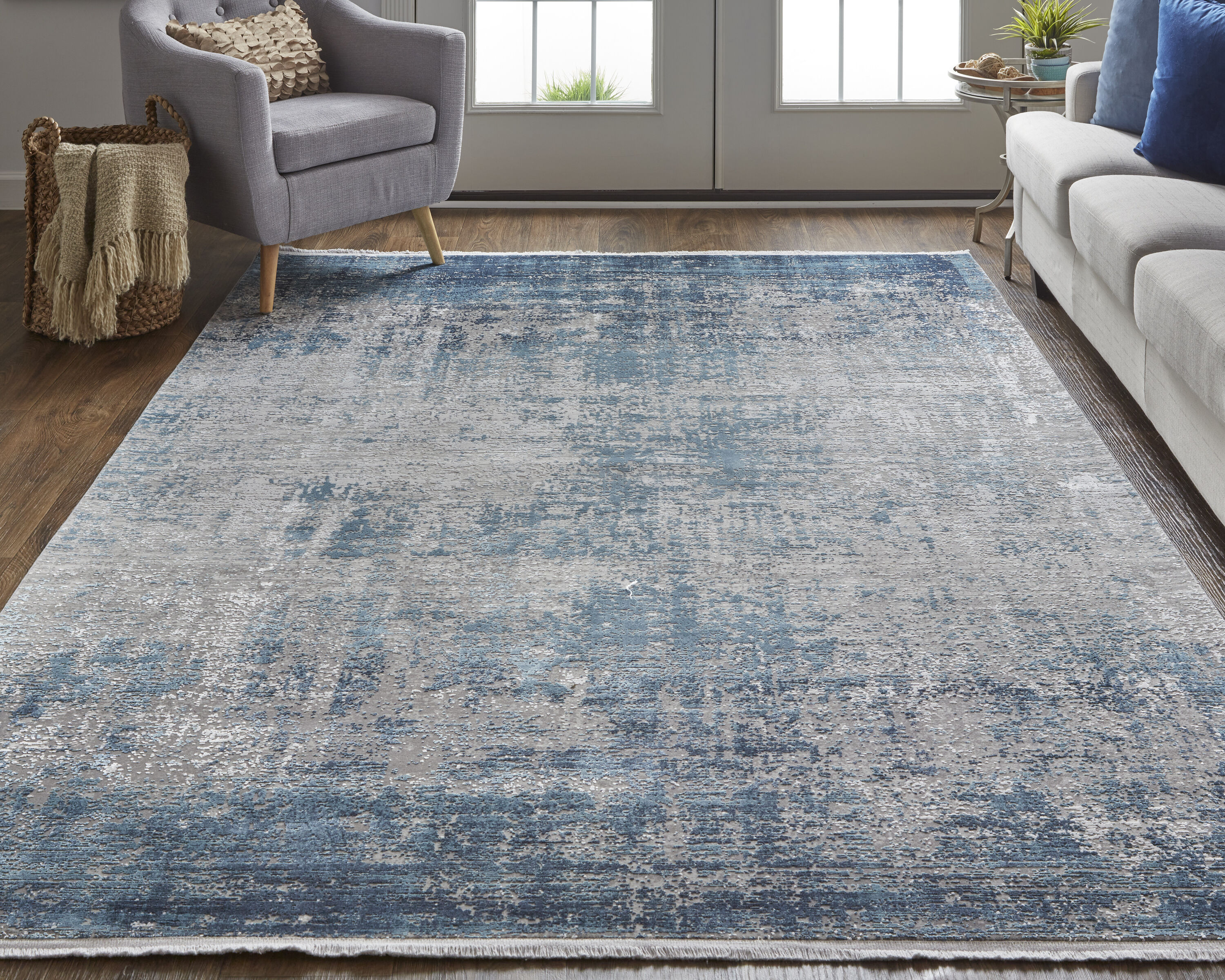 Room Envy 866R39FWBLUGRYH39 rugs - View #2