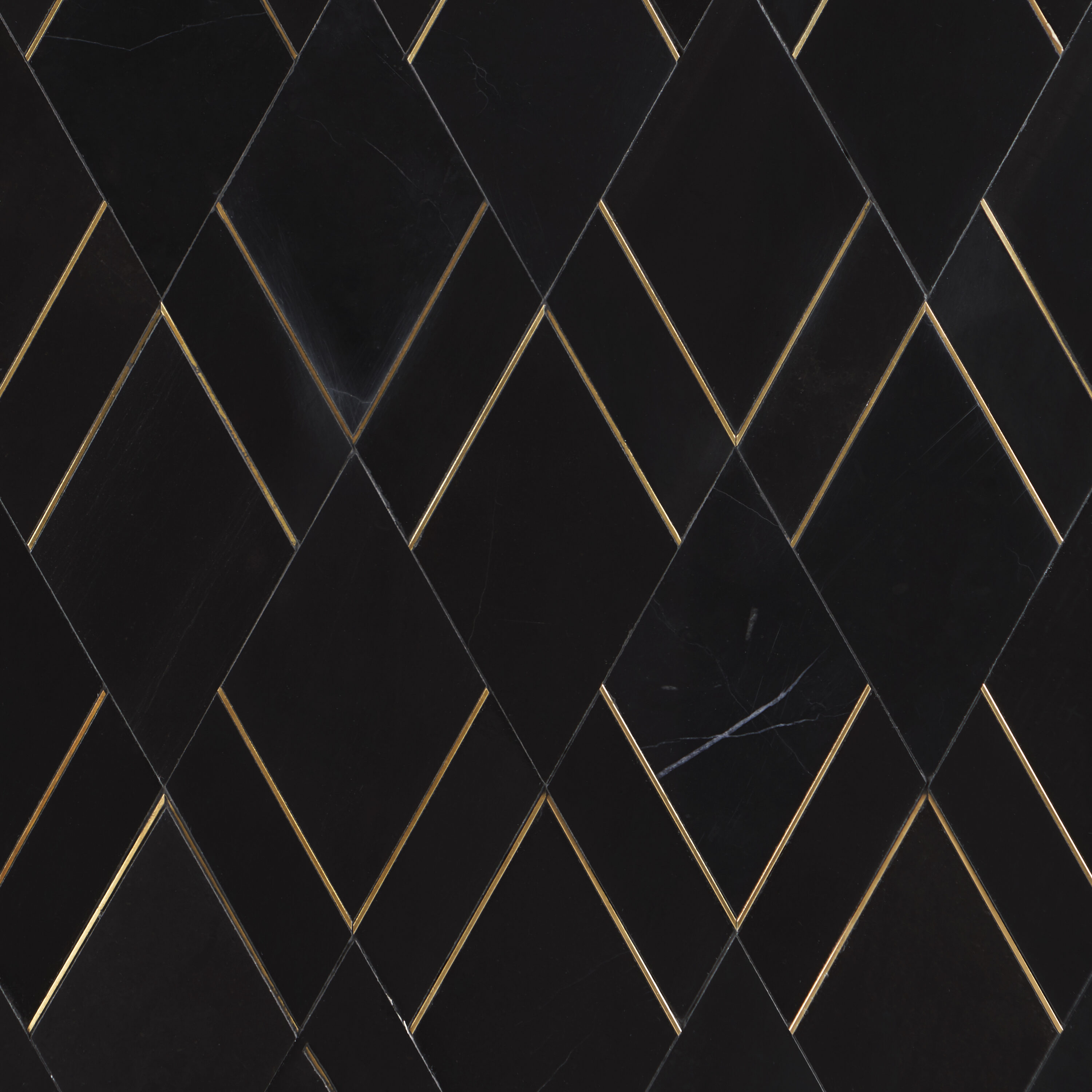 Artmore Tile EXT3RD106857 Sample- Pasha Nero 4-in x 8-in Polished Marble Look Wall Tile