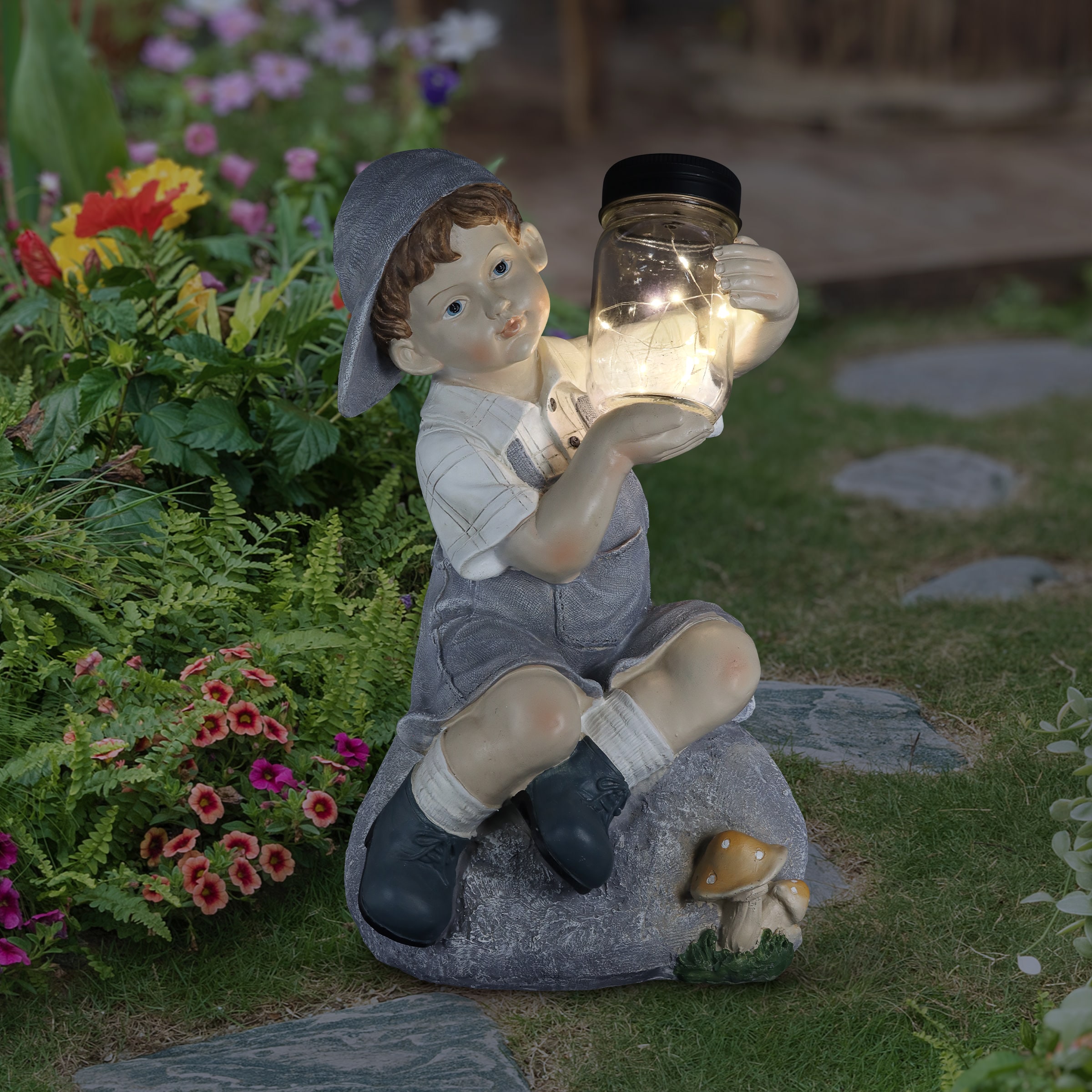 Exhart 72117-RS Garden-Statue - View #6