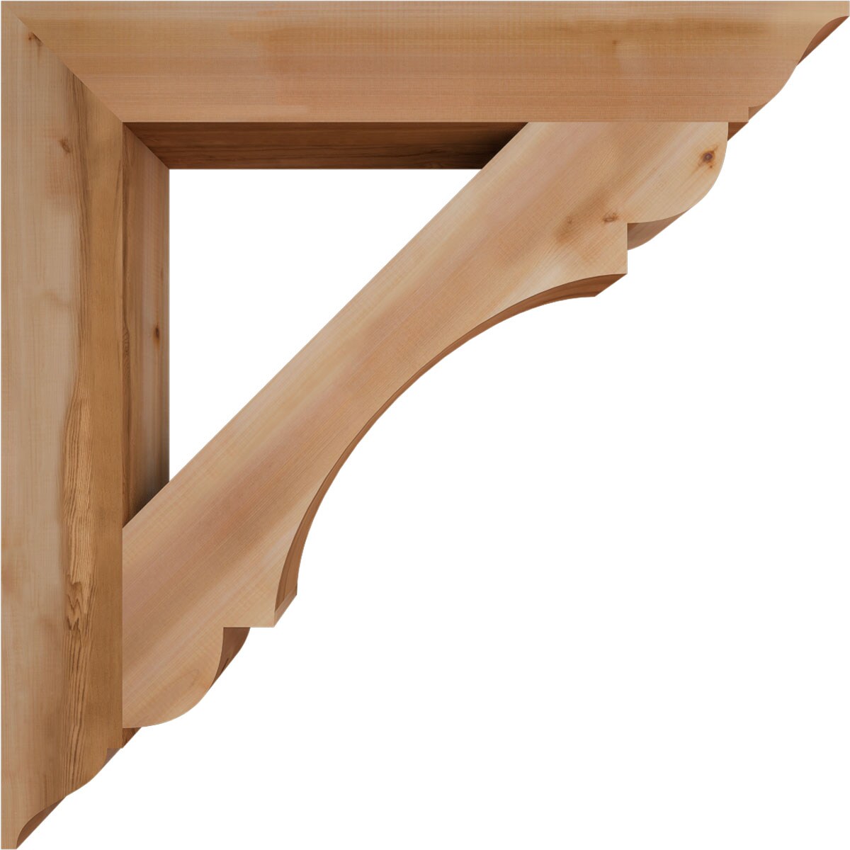 Ekena Millwork BKT06X42X42OLY01SWR Exterior-Brackets-Braces - View #3