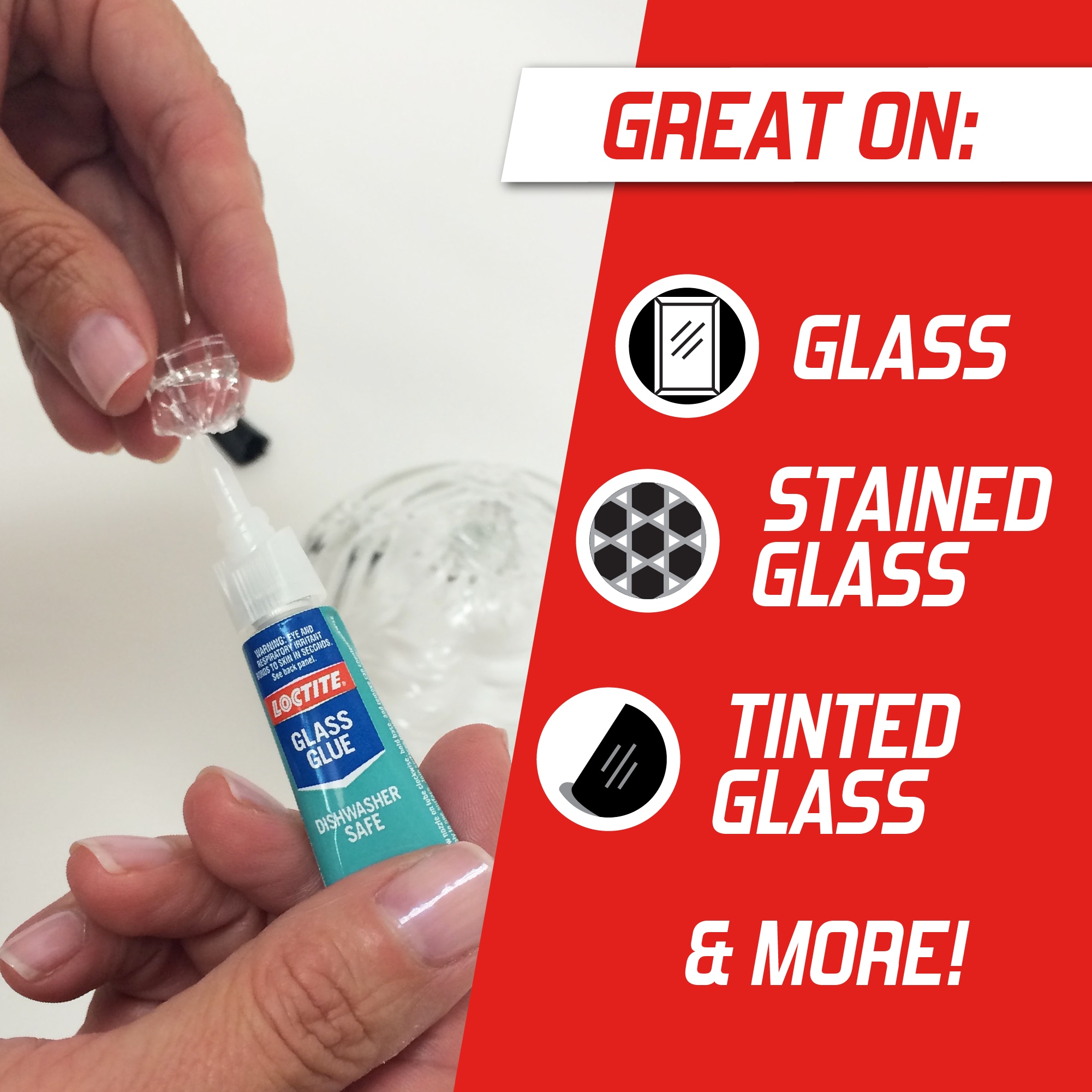 Loctite Glass Bond Adhesive 3g Super Glue Metal Super Clear Water Reistant