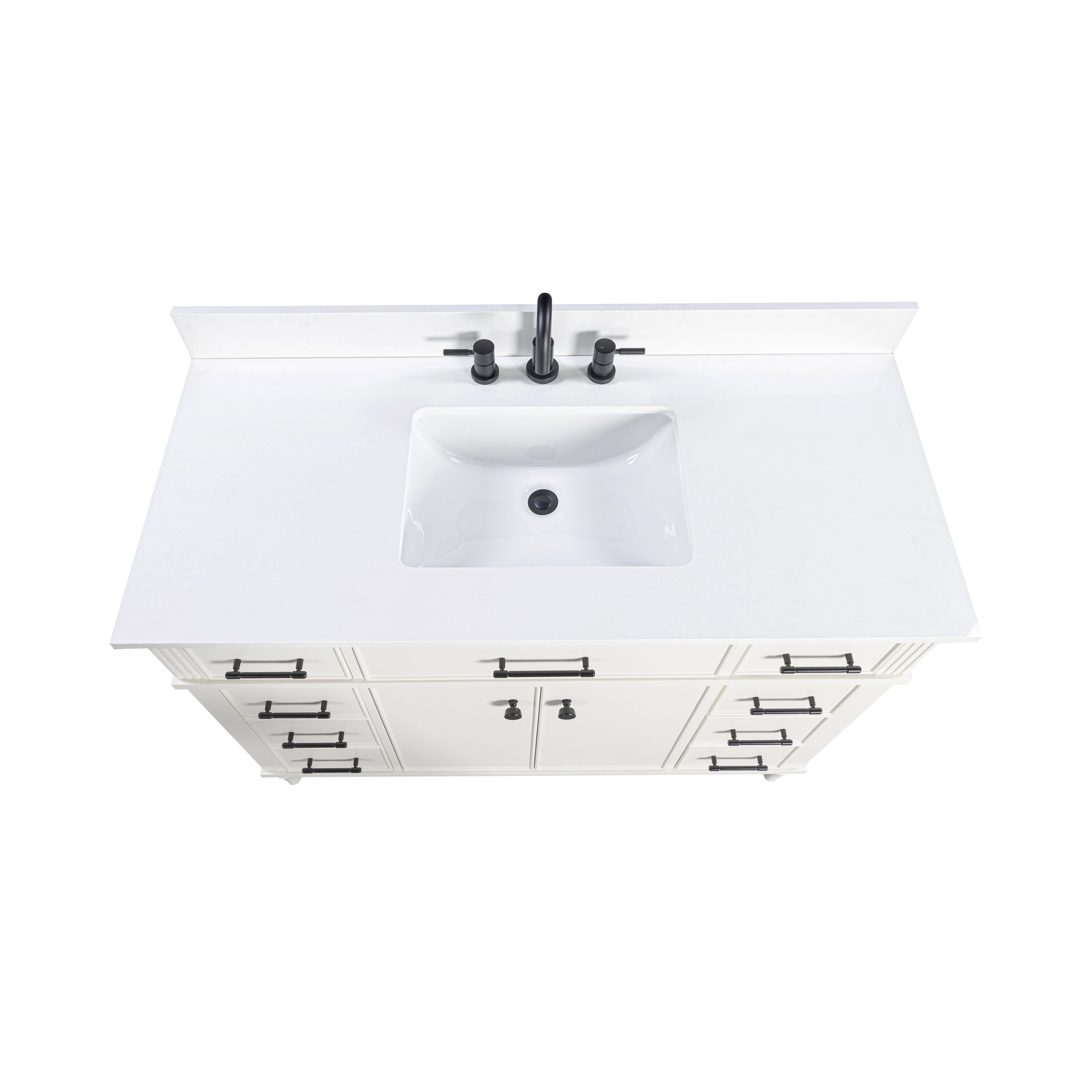 allen + roth L25069-VS48-DV Bath-Vanity-Combo - View #3
