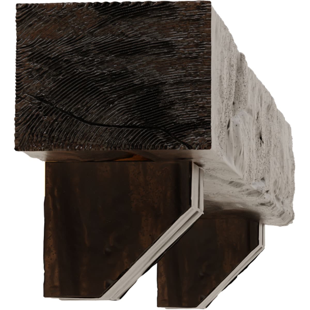 Ekena Millwork MANURW08X12X36ASZD Mantel-Shelves - View #4