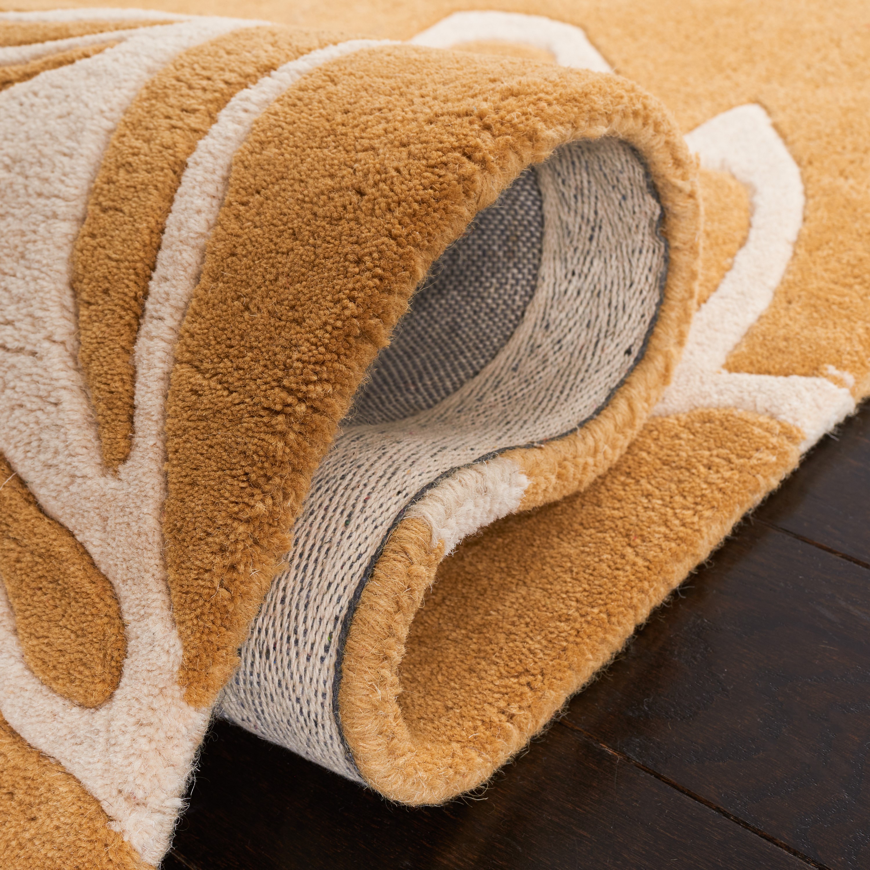 Cornucopia Floral Wool 9' x 12' Handmade Tufted Area Rug