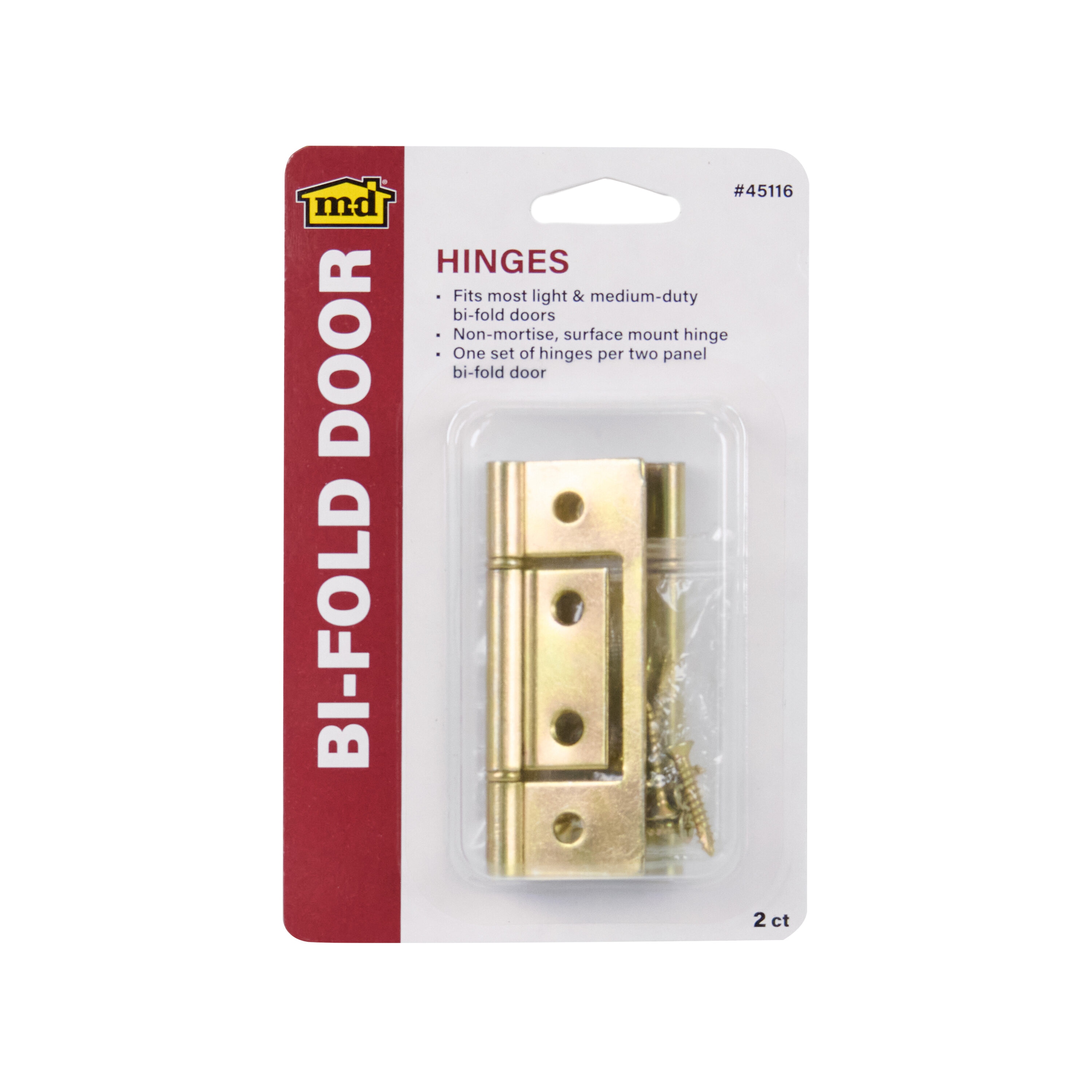 M-D 45116 Bifold-Closet-Door-Hinges - View #3