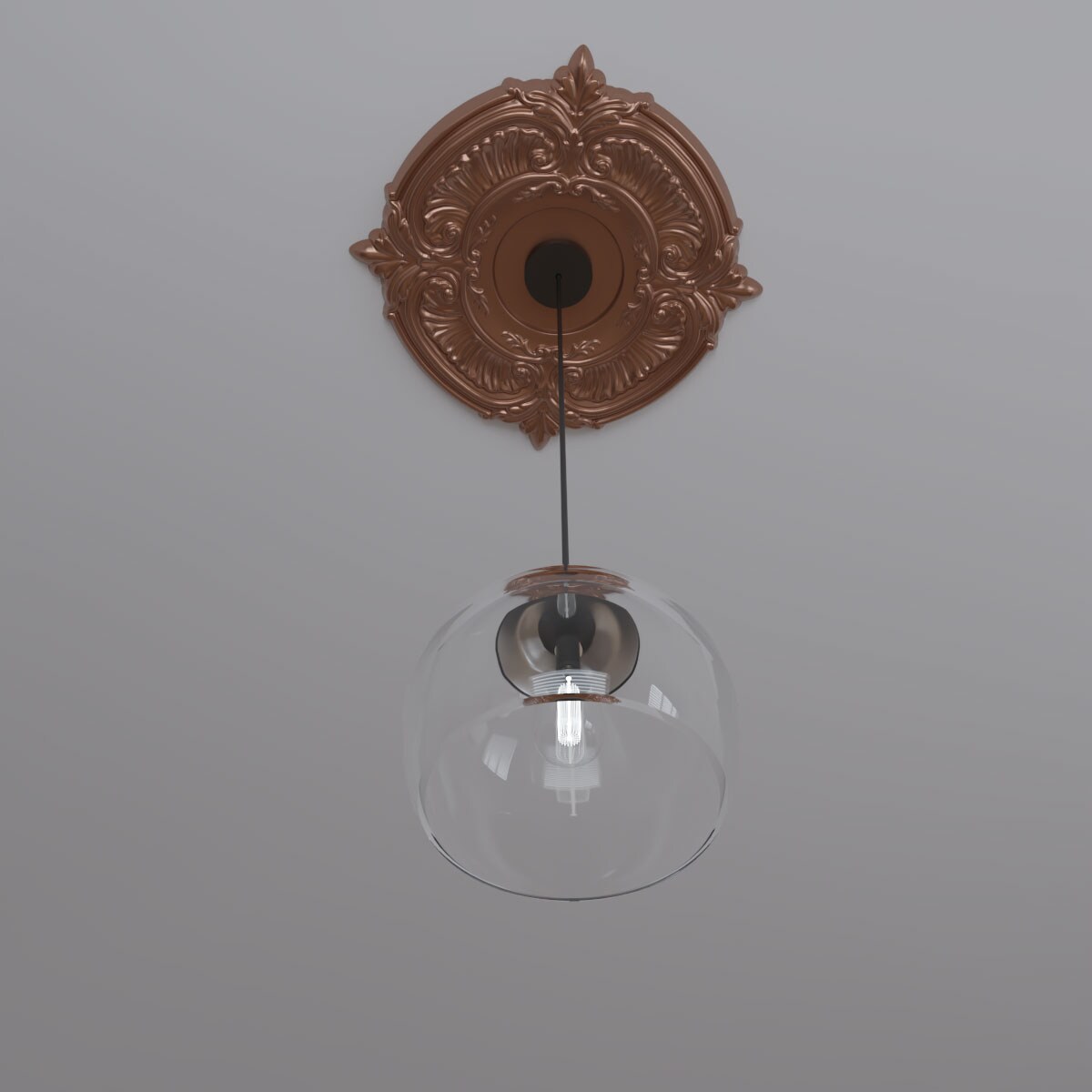 Ekena Millwork CMP19ATBRG Ceiling-Medallions - View #7