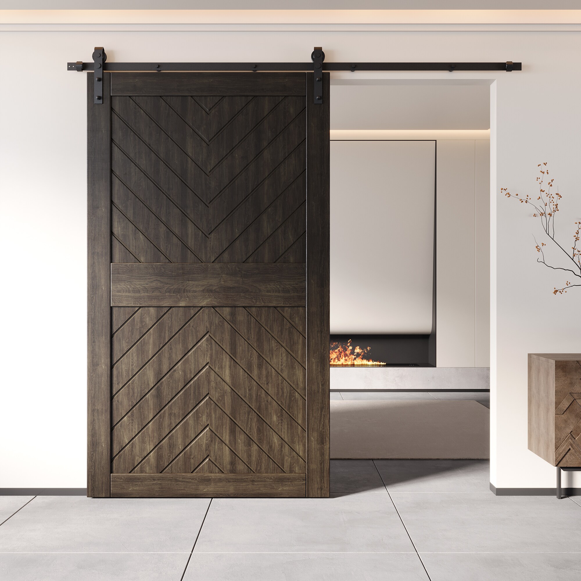 HOMACER JT4-4284-EB Barn-Doors - View #8