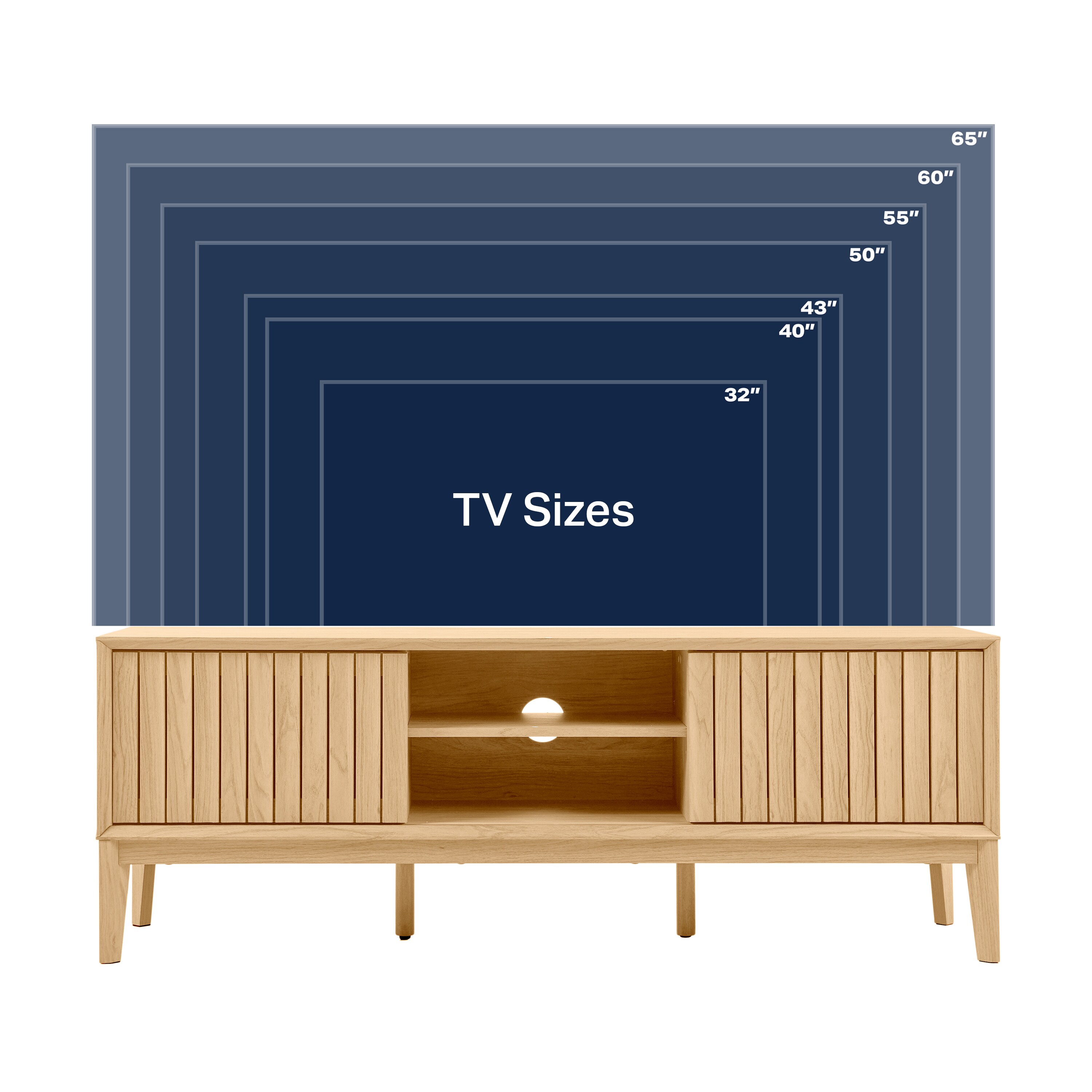 JONATHAN  Y TVS1000A Tv-Stands - View #3