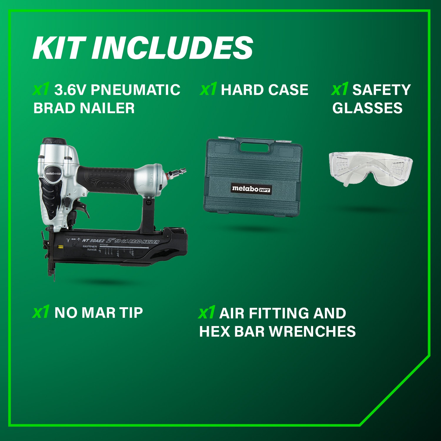 Metabo HPT NT50AE2M Brad-Nailers - View #10