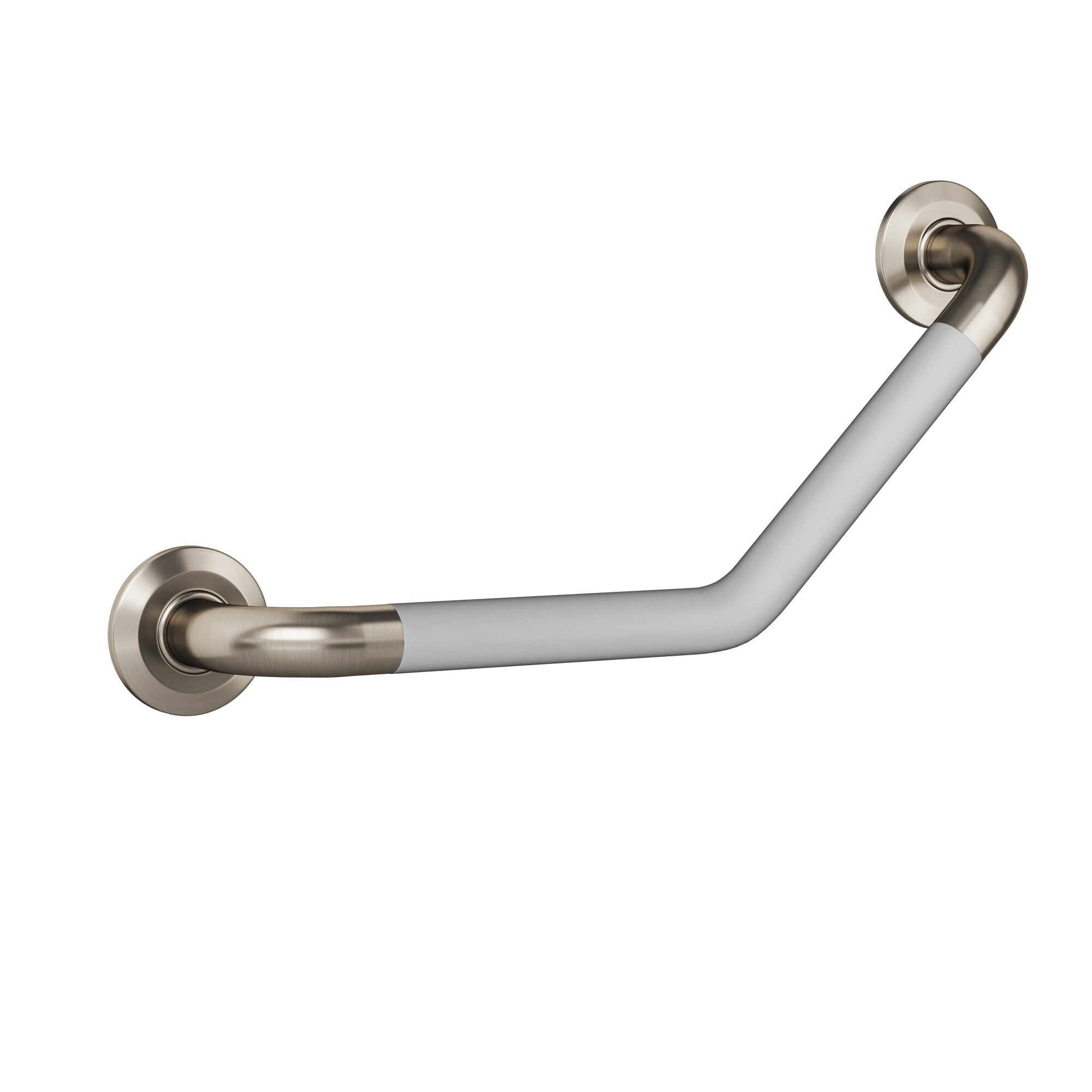 PULSE 4007-SSB 10-in Brushed Stainless Steel Wall mount ADA Compliant Grab Bar ( 500-lb Weight Capacity )