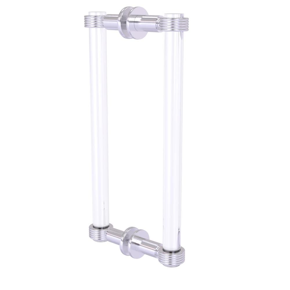 Allied Brass CV-406G-12BB-SCH Satin chrome 12-Inches Hinged shower door Handle