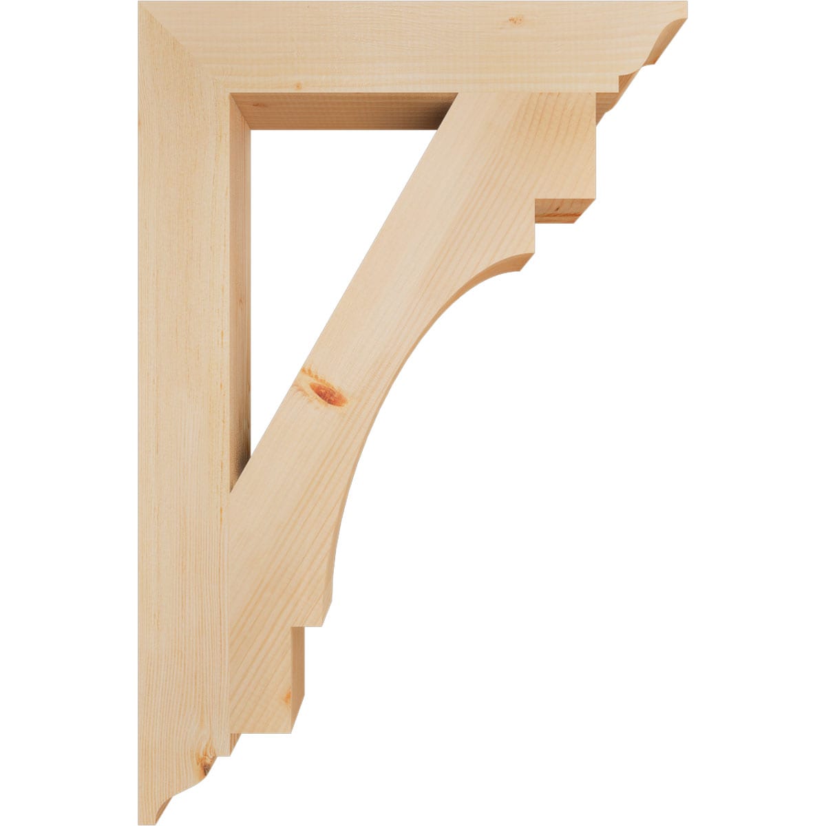 Ekena Millwork BKT04X24X36MRC01SDF Exterior-Brackets-Braces - View #3