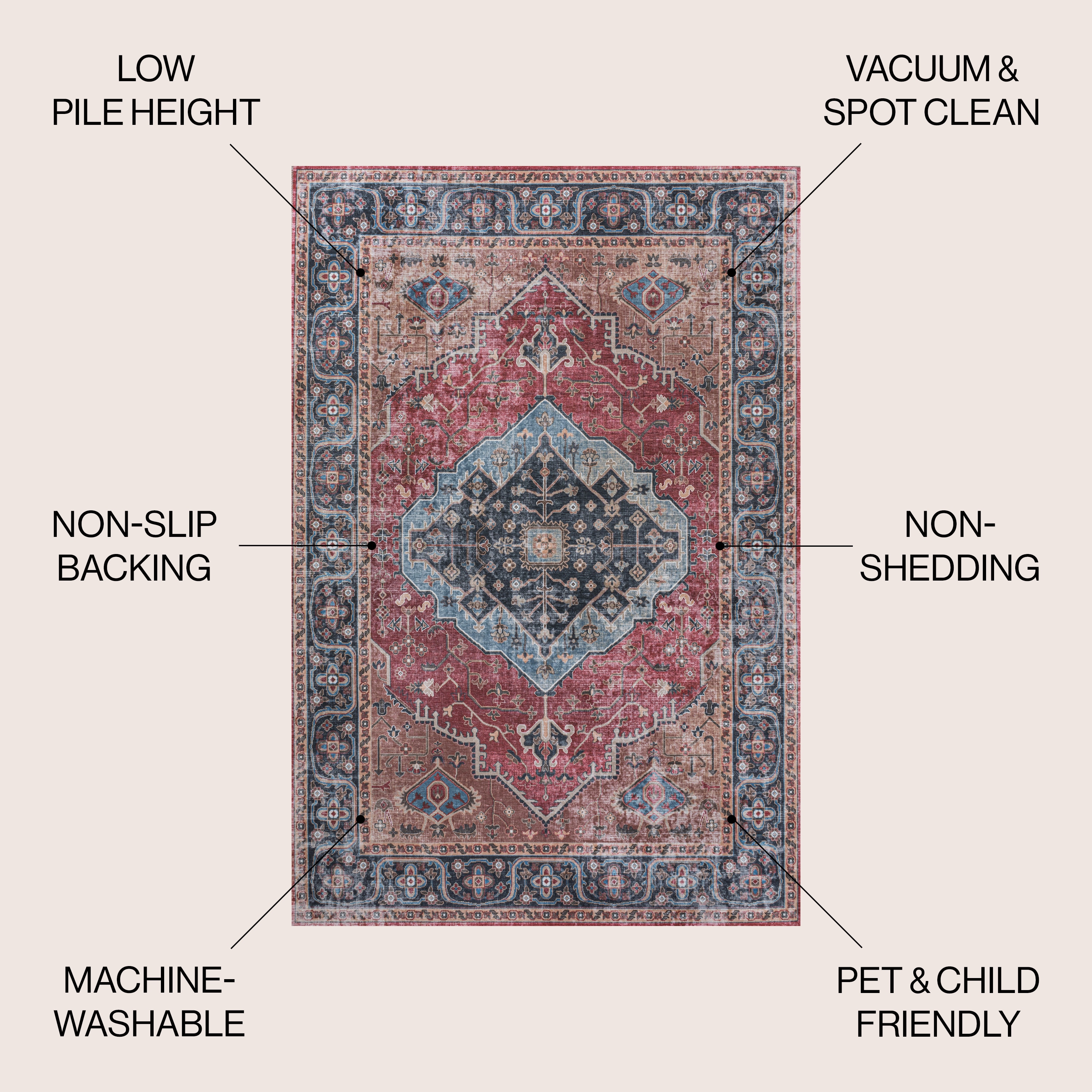 JONATHAN  Y WSH103D-8 rugs - View #2