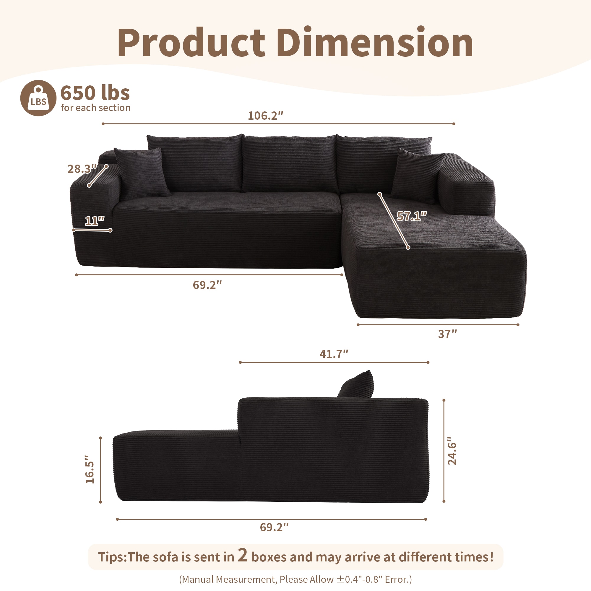 Pouuin SVIVI-400R Sofas-Loveseats - View #6