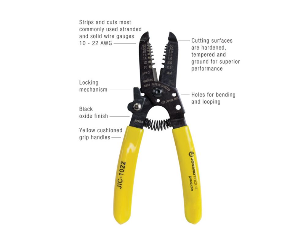 Jonard Tools JIC-1022 Wire-Strippers-Crimpers-Cutters - View #3