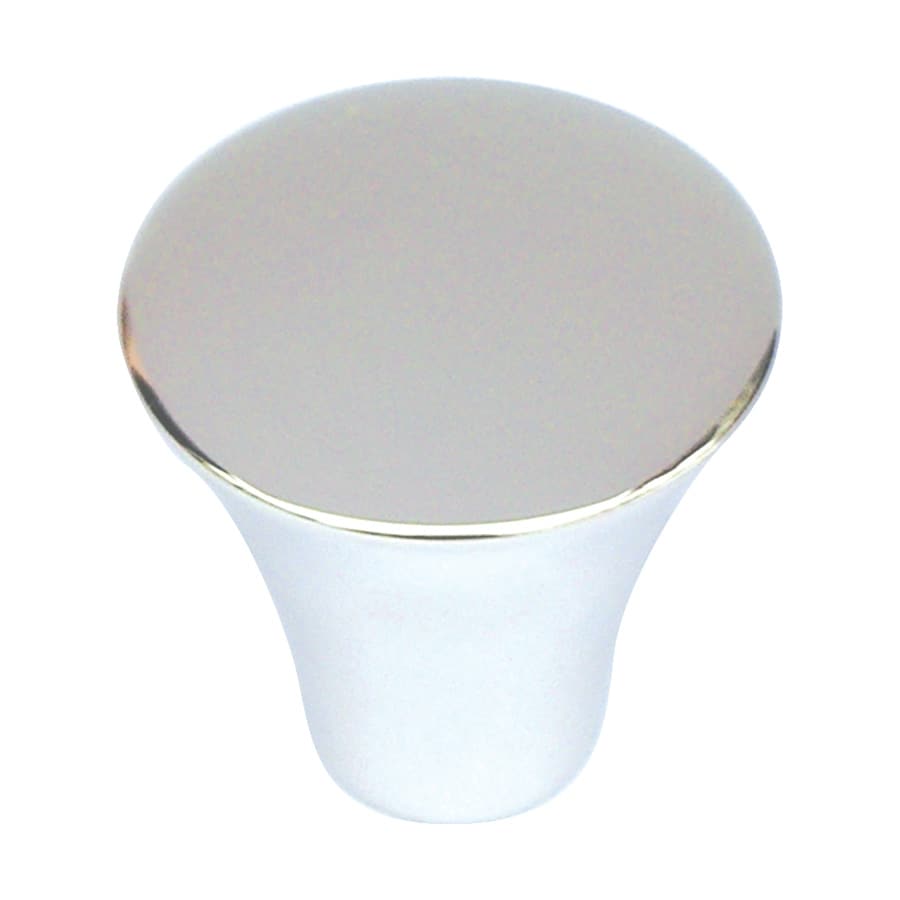 Lola & Company E9855-CH Fluted Polished Chrome Round Contemporary Cabinet Knob