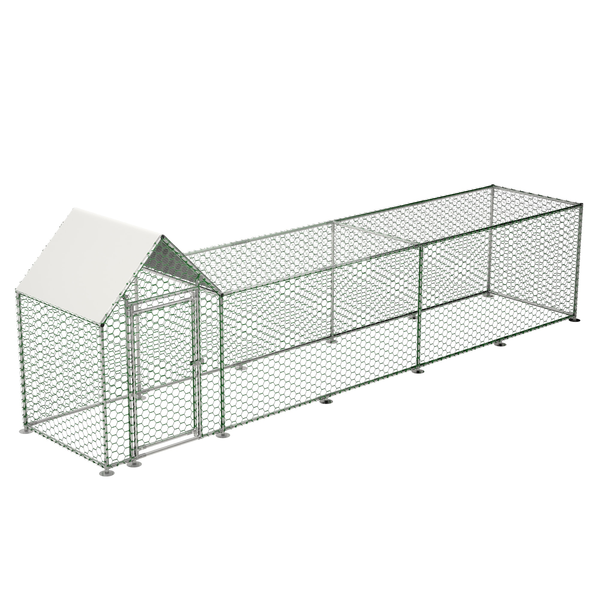 Gaierptone CRXLE1LBZ77 Chicken-Coops-Rabbit-Hutches - View #2