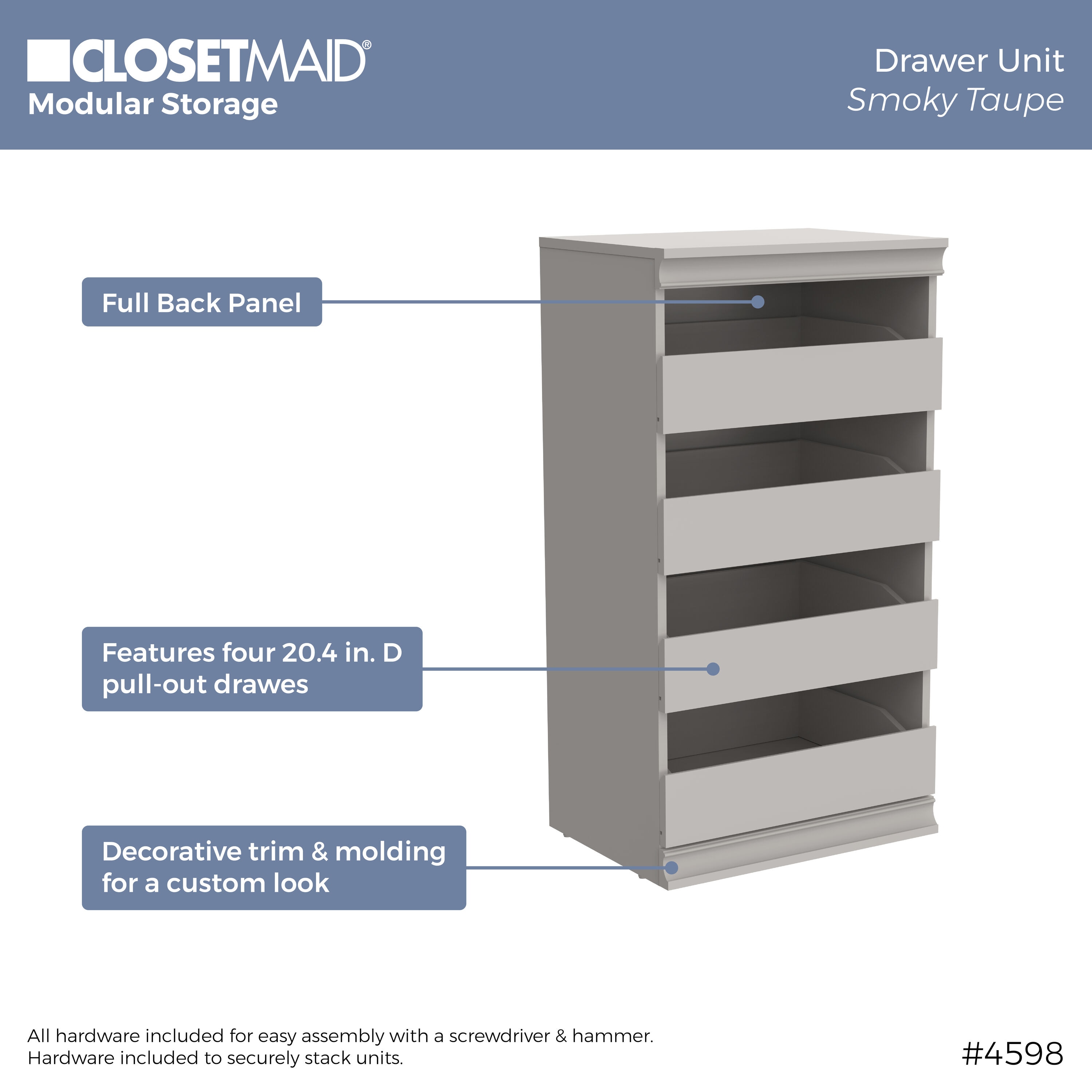 ClosetMaid 10000-04839 Wood-Closet-Kits - View #11