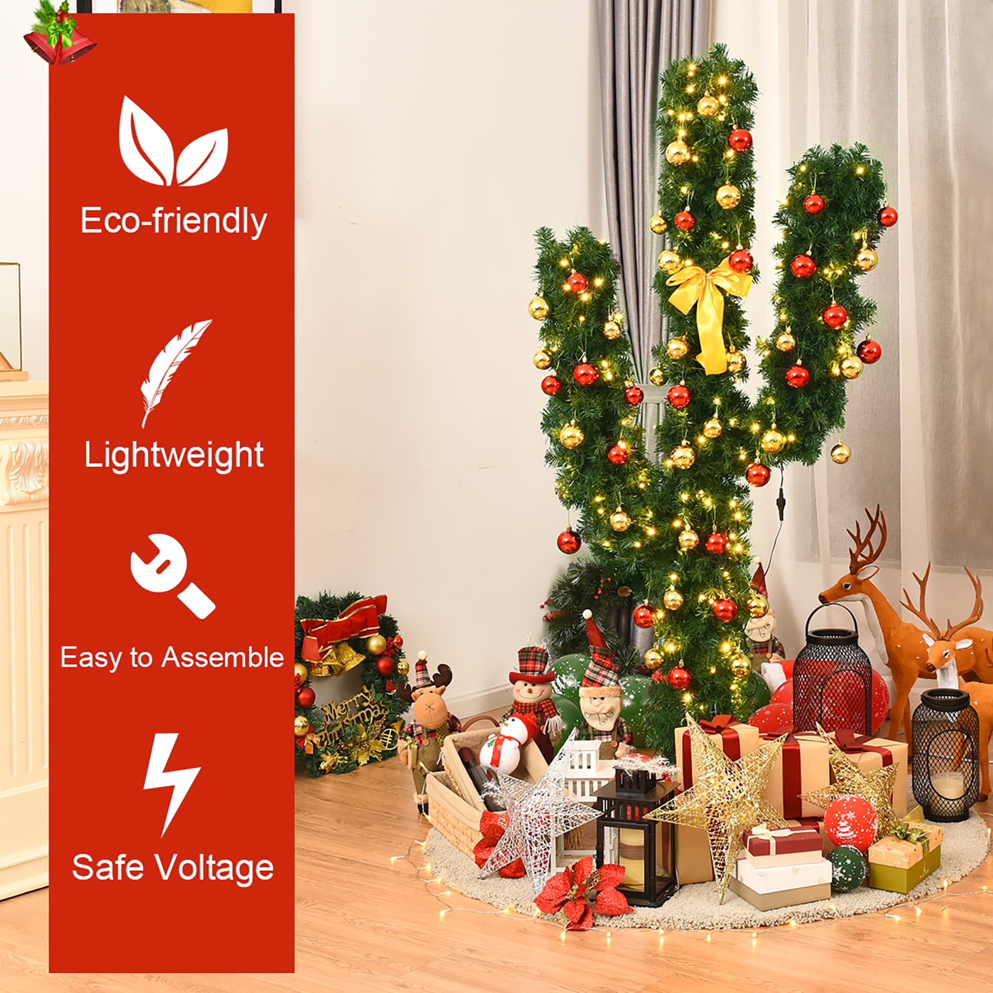 Forclover ALHY-645CM Artificial-Christmas-Trees - View #8