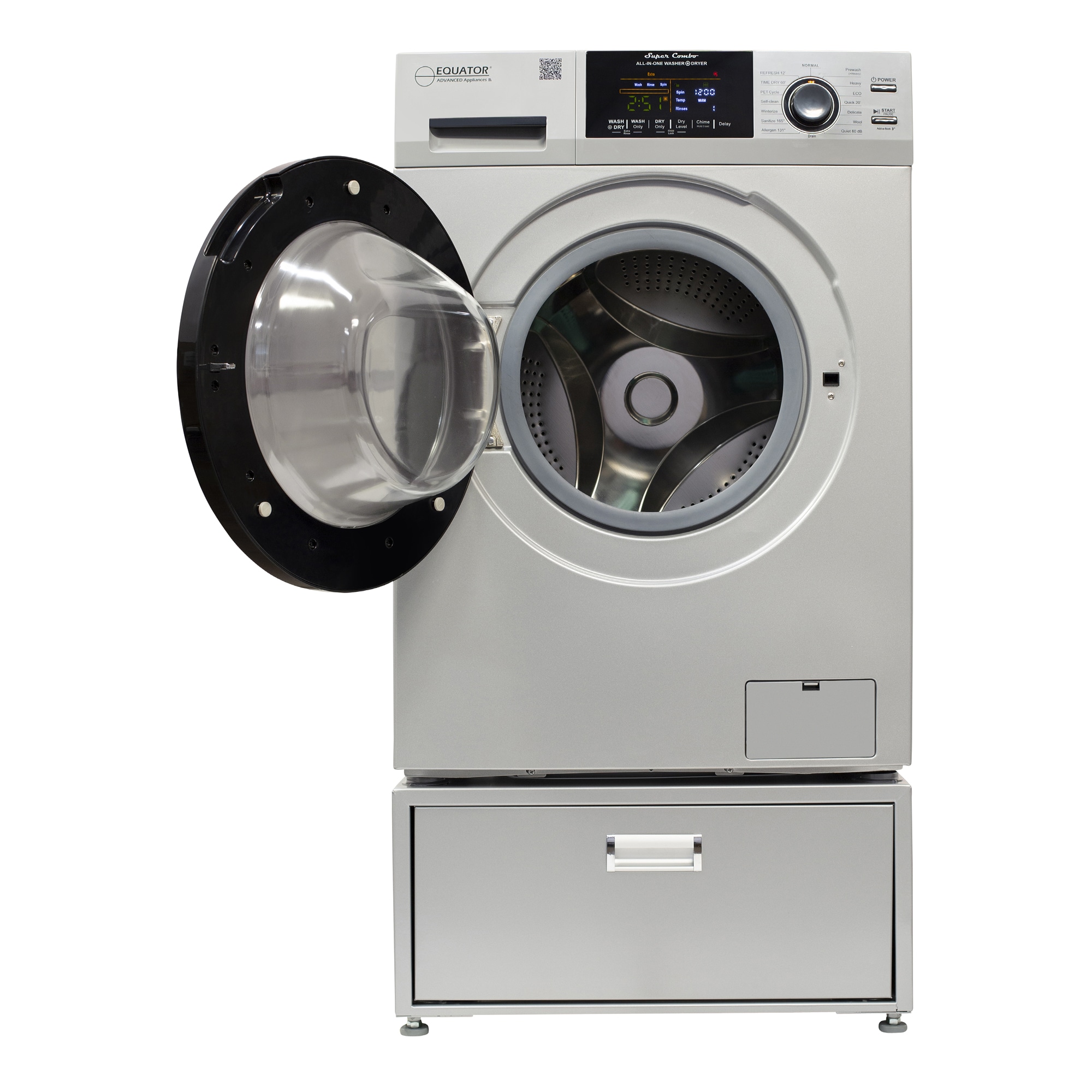 Equator Advanced Appliances EZ 4700 S + PDL 4455 Combination-Washers-Dryers - View #3