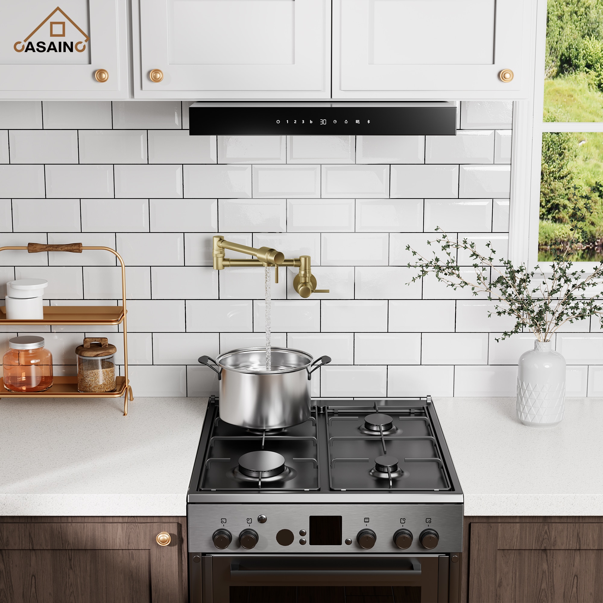 CASAINC KCLT0059-BG Kitchen-Faucets - View #2