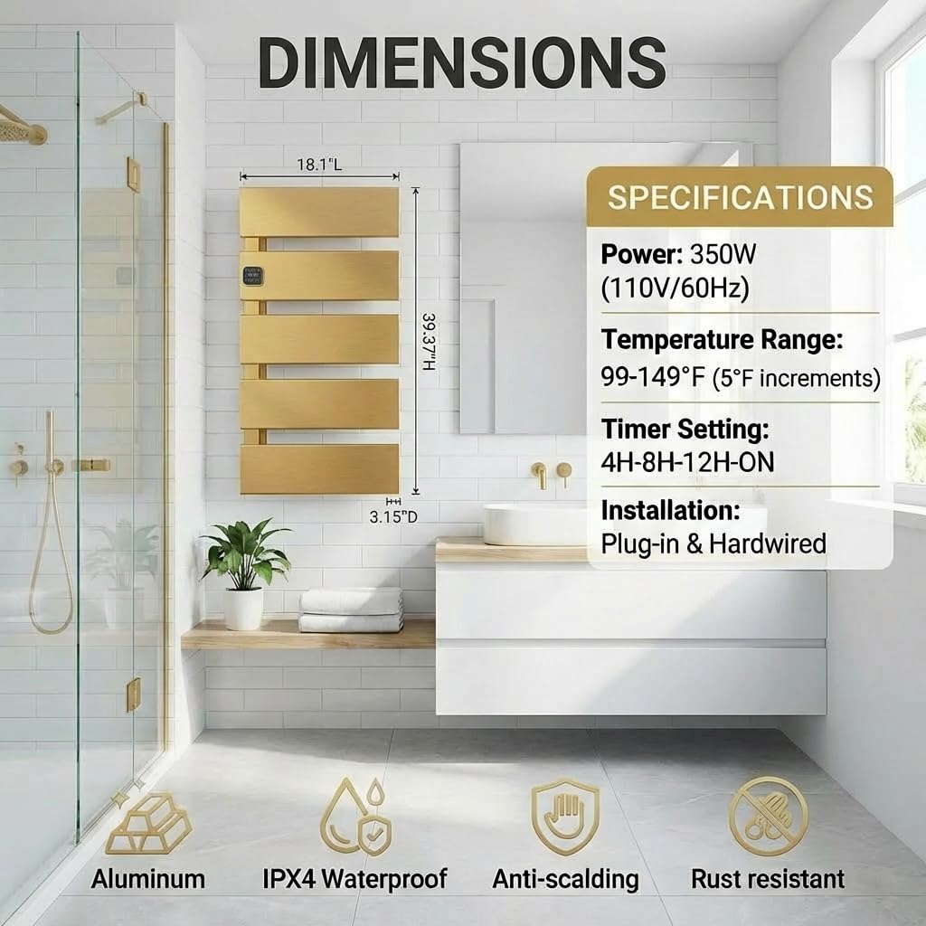 UUDULY LUU0718U089 Towel-Warmers - View #5