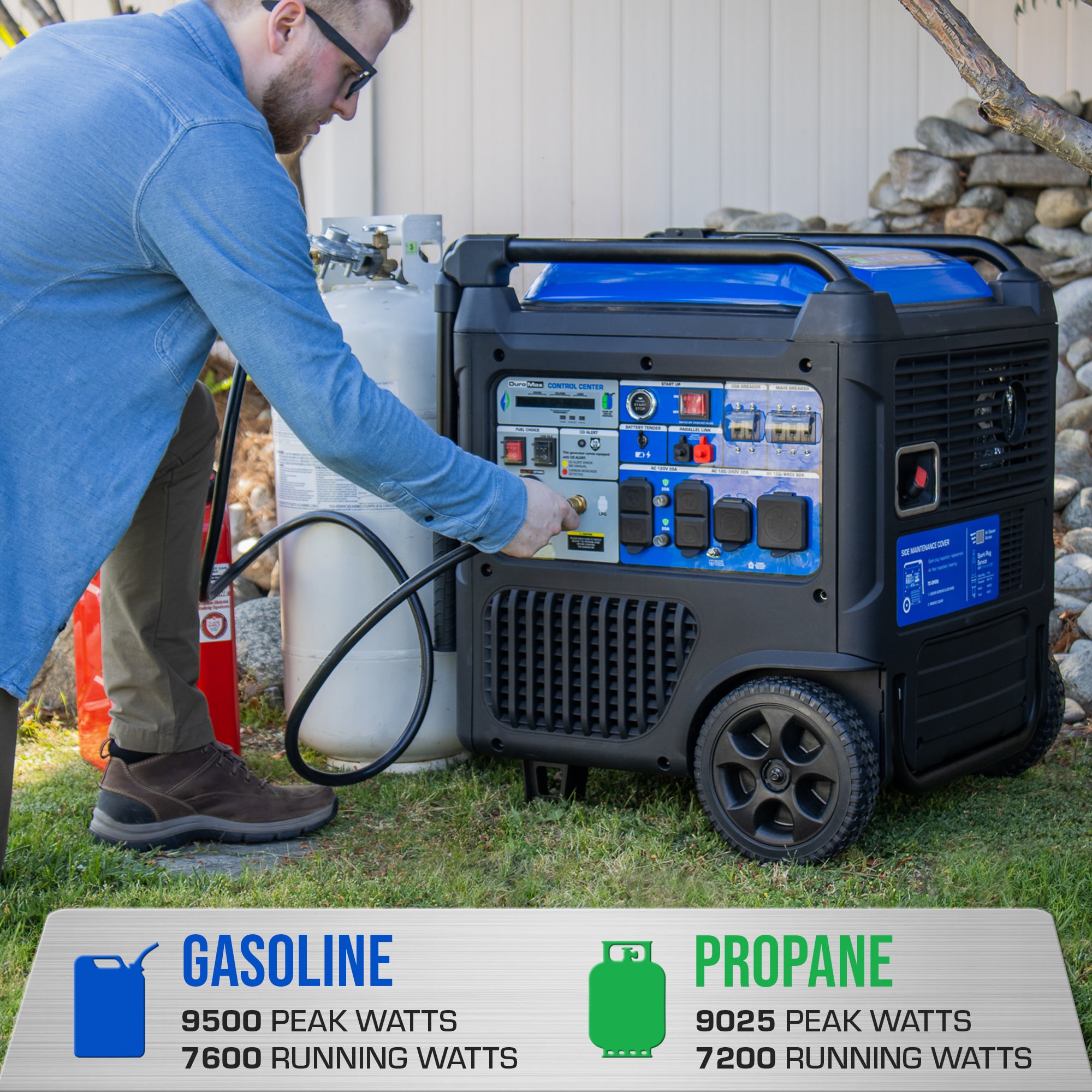 DuroMax XP9500IH Inverter-Generators - View #3