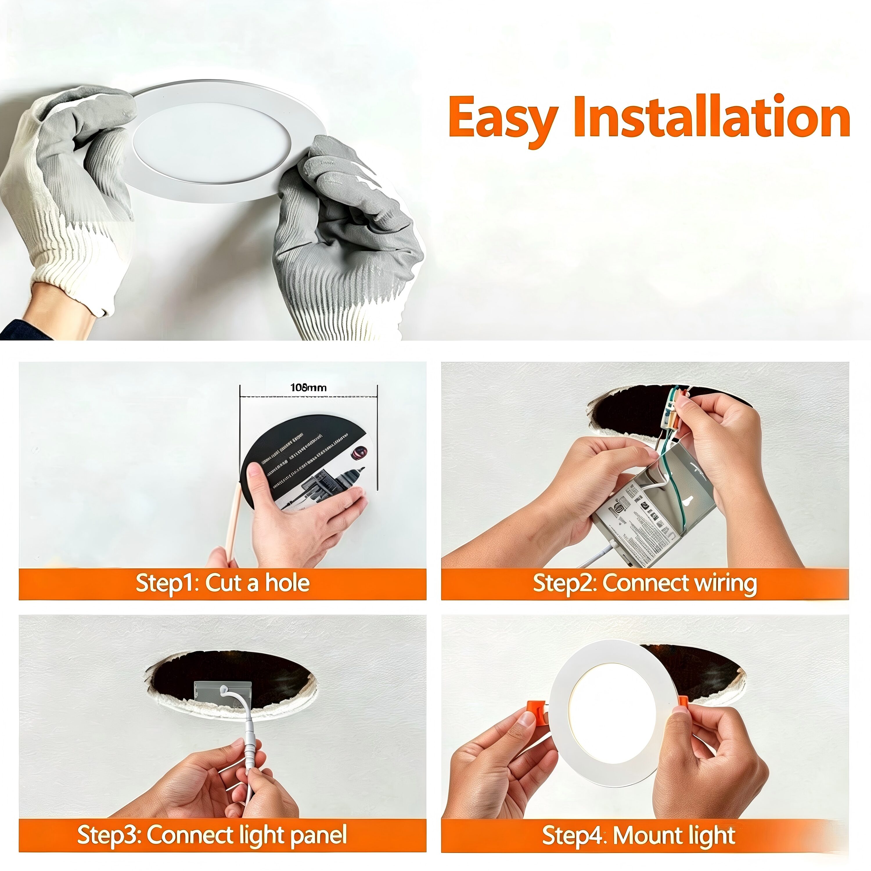 LOBREG DA-241303 Ceiling-Light-Mounts - View #4