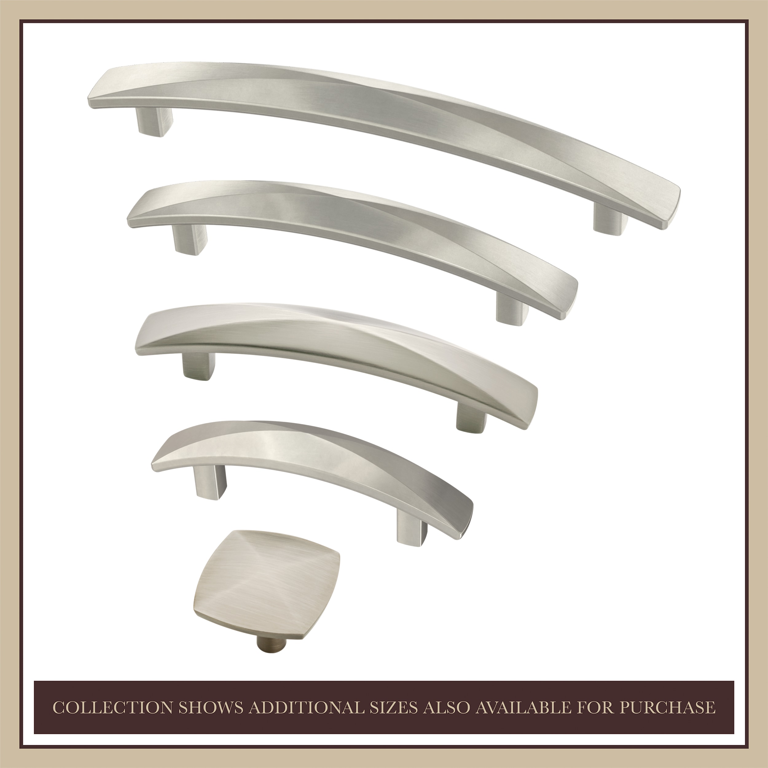 allen + roth P34958W-SN-K1 Cabinet-Pulls - View #3