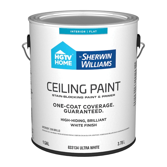 Flat White Ceiling Paint And Primer