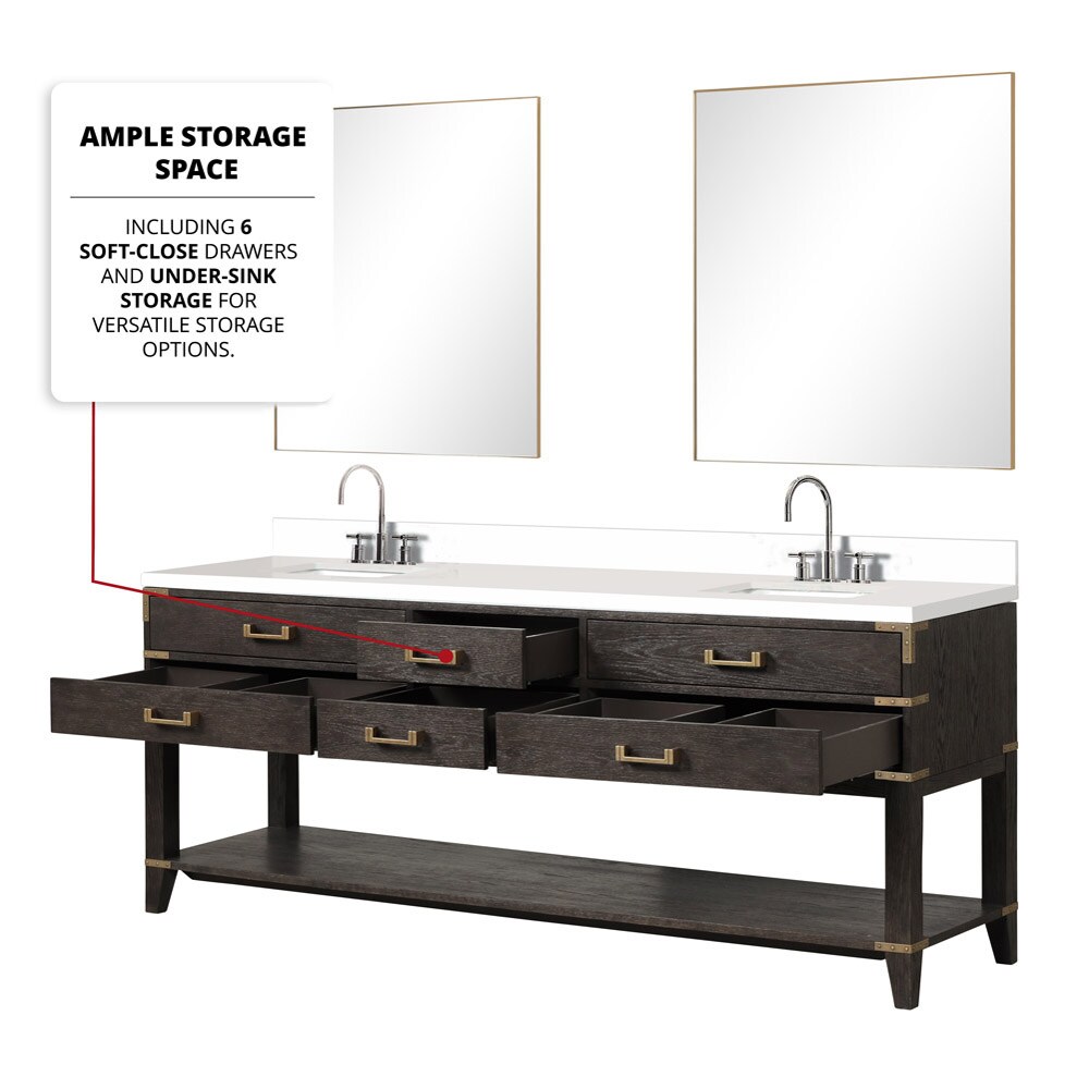 Lexora LVGR84DK301 Bath-Vanity-Combo - View #9