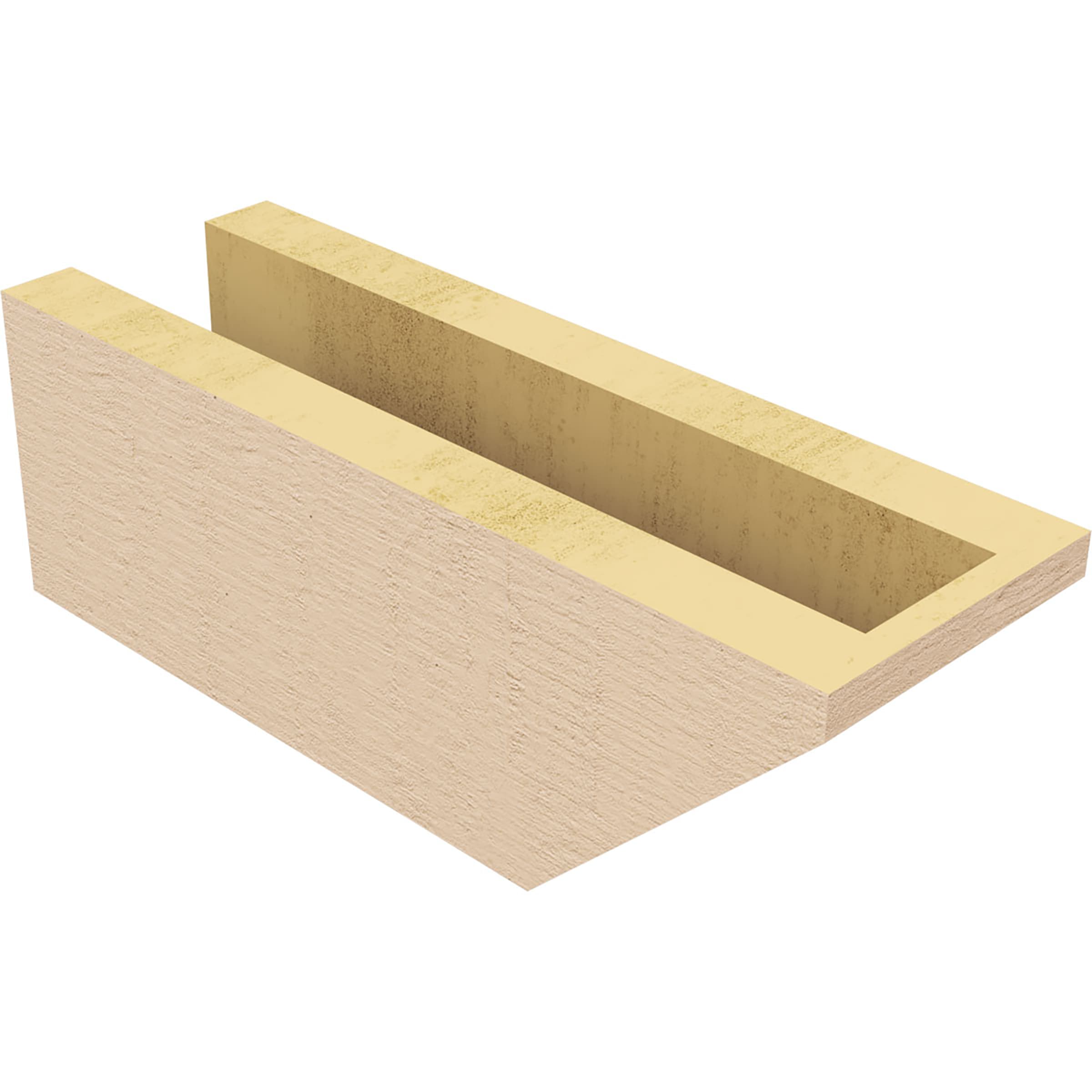 Ekena Millwork RFTU04X04X12CONRCPR Exterior-Brackets-Braces - View #5