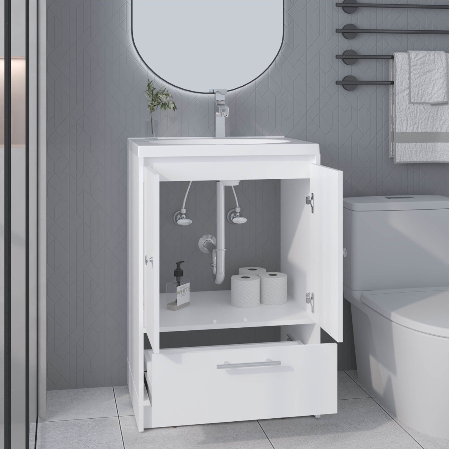 SunJet NOI8OAIUI3Q6 Bath-Vanity-Combo - View #4
