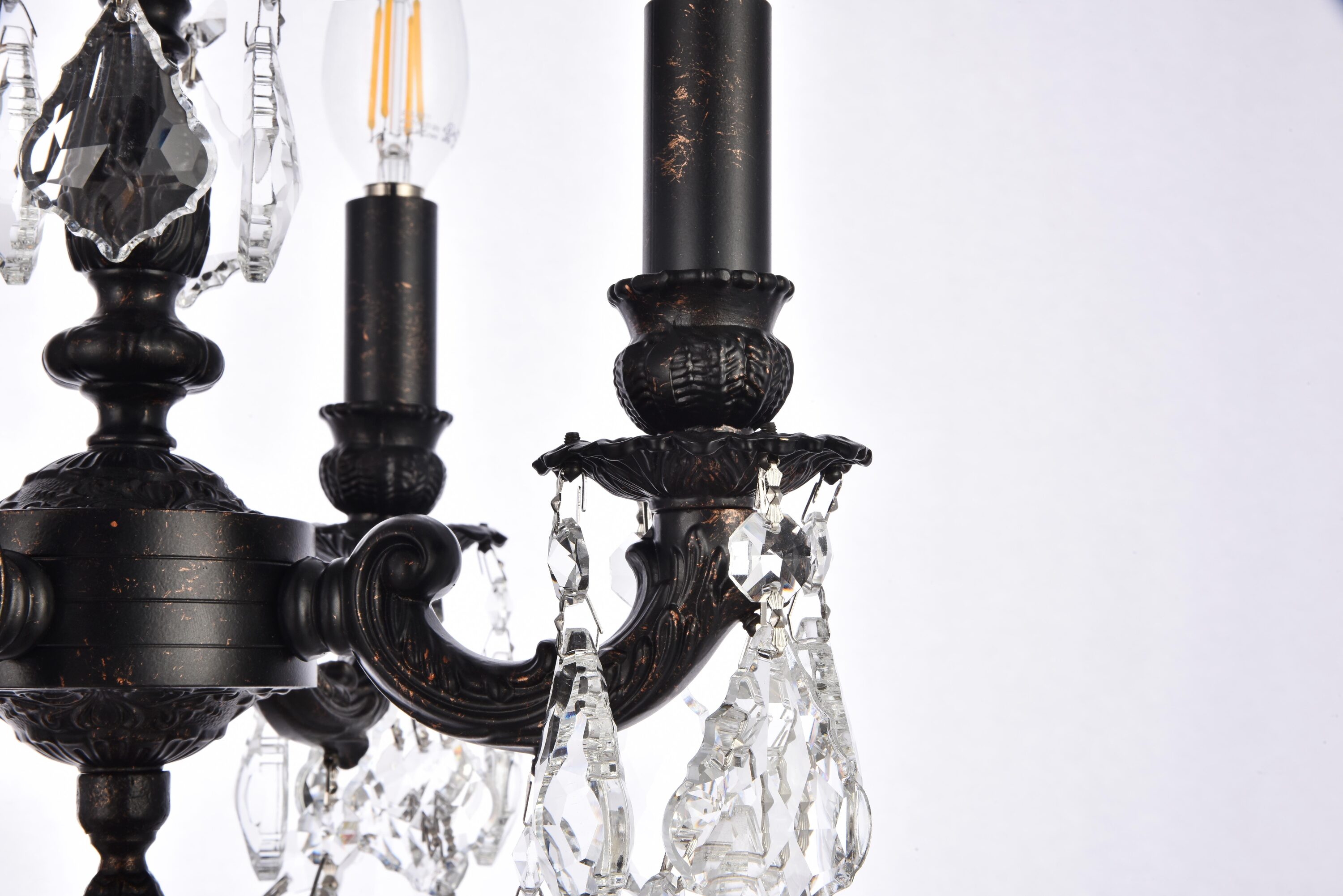 Elegant Decor HF27312D10DBRC Pendant-Lights - View #6