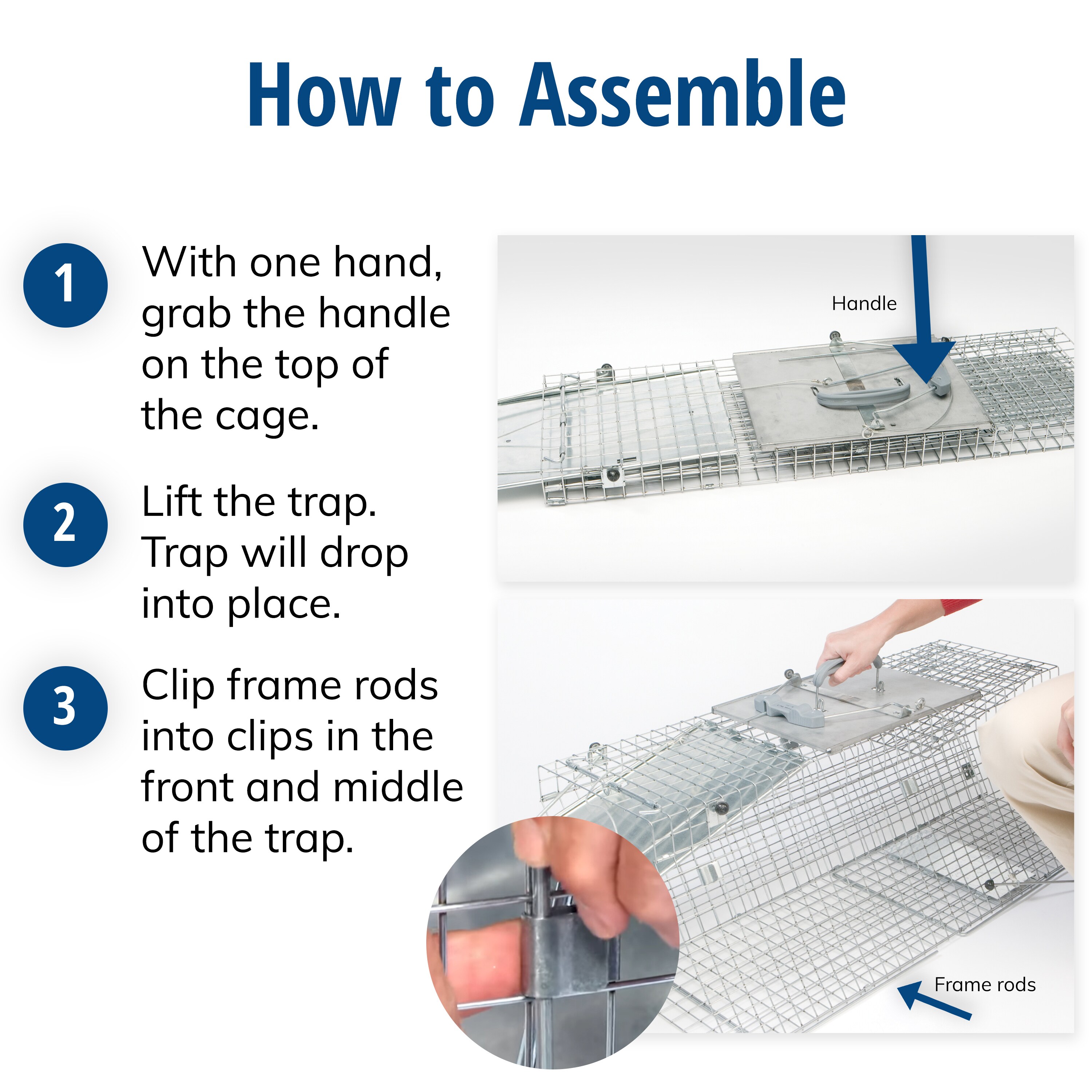 Folding Trap Cage - Assembly Instructions 
