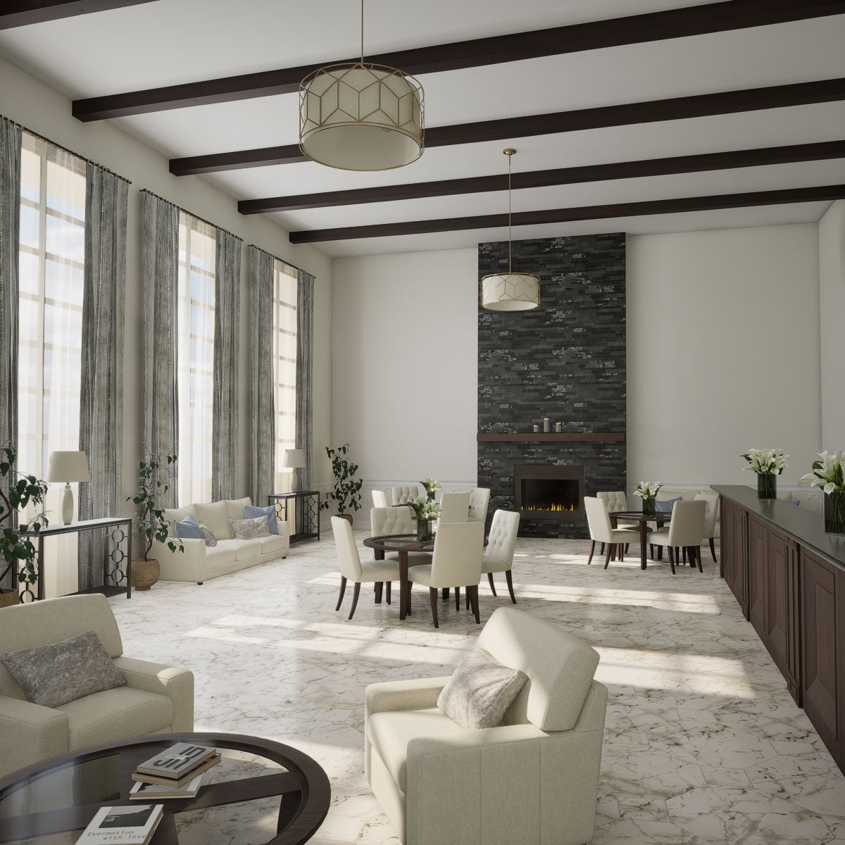 Ekena Millwork BMKP2C0060X100X096ZM Faux-Beams - View #10